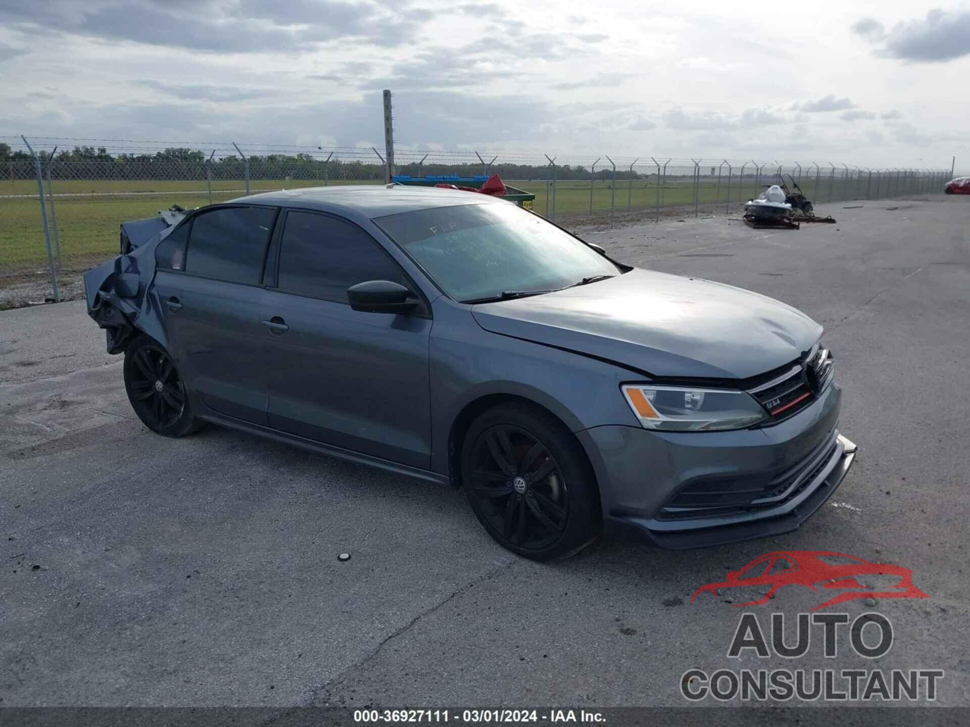 VOLKSWAGEN JETTA 2016 - 3VW267AJXGM268677
