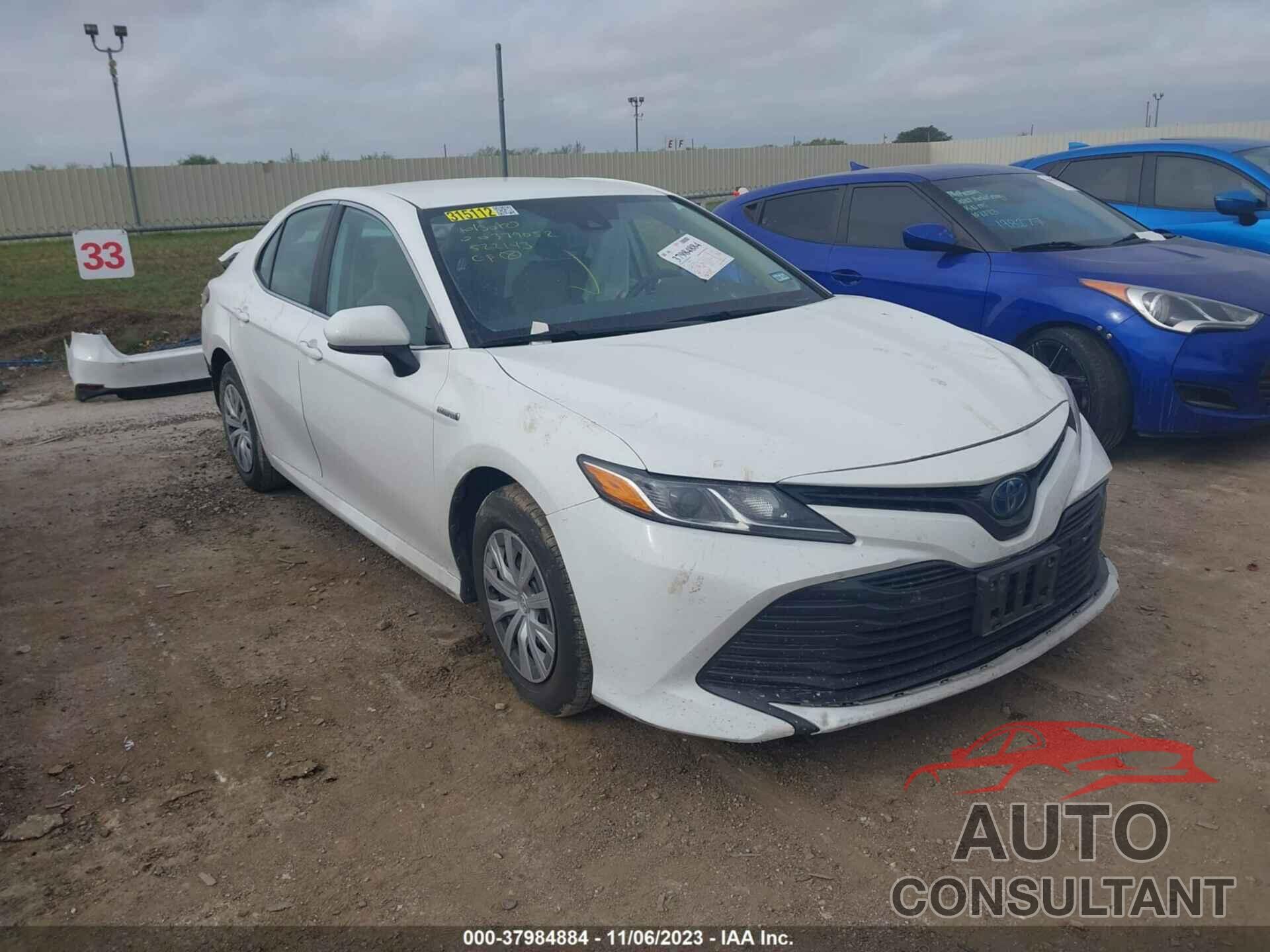 TOYOTA CAMRY 2020 - 4T1C31AK7LU522143