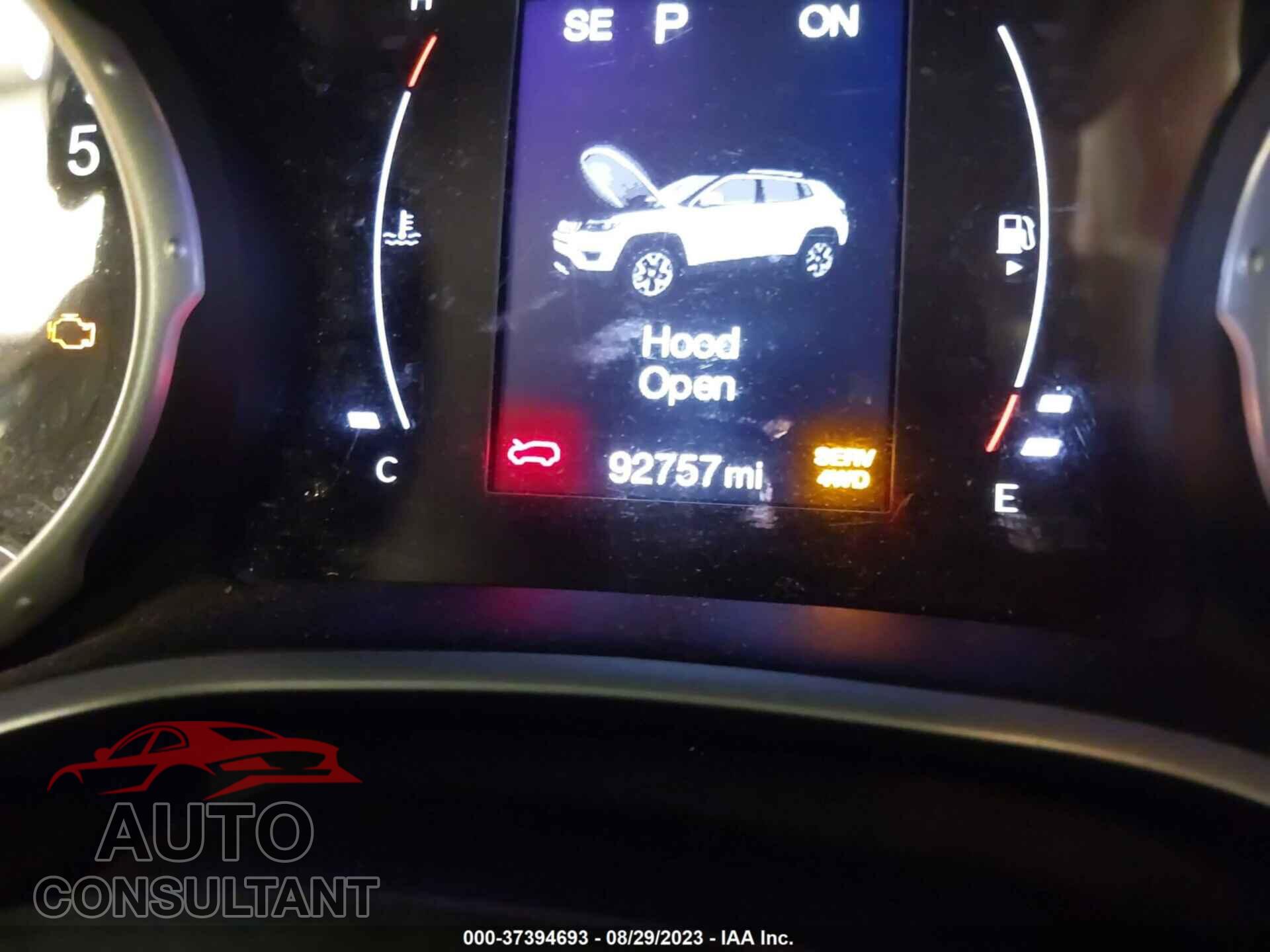 JEEP COMPASS 2020 - 3C4NJDBB5LT116889