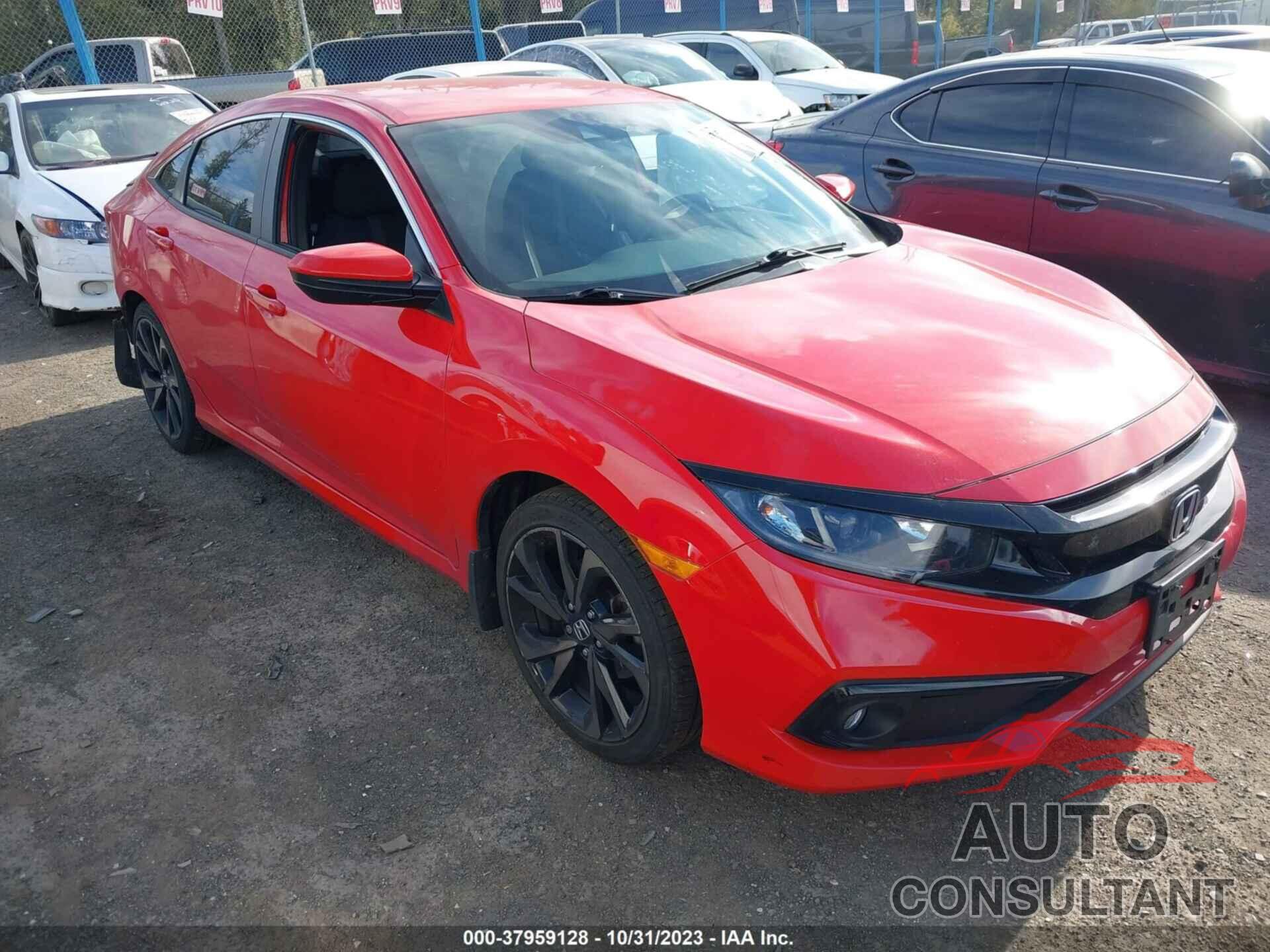 HONDA CIVIC 2020 - 2HGFC2F80LH576103