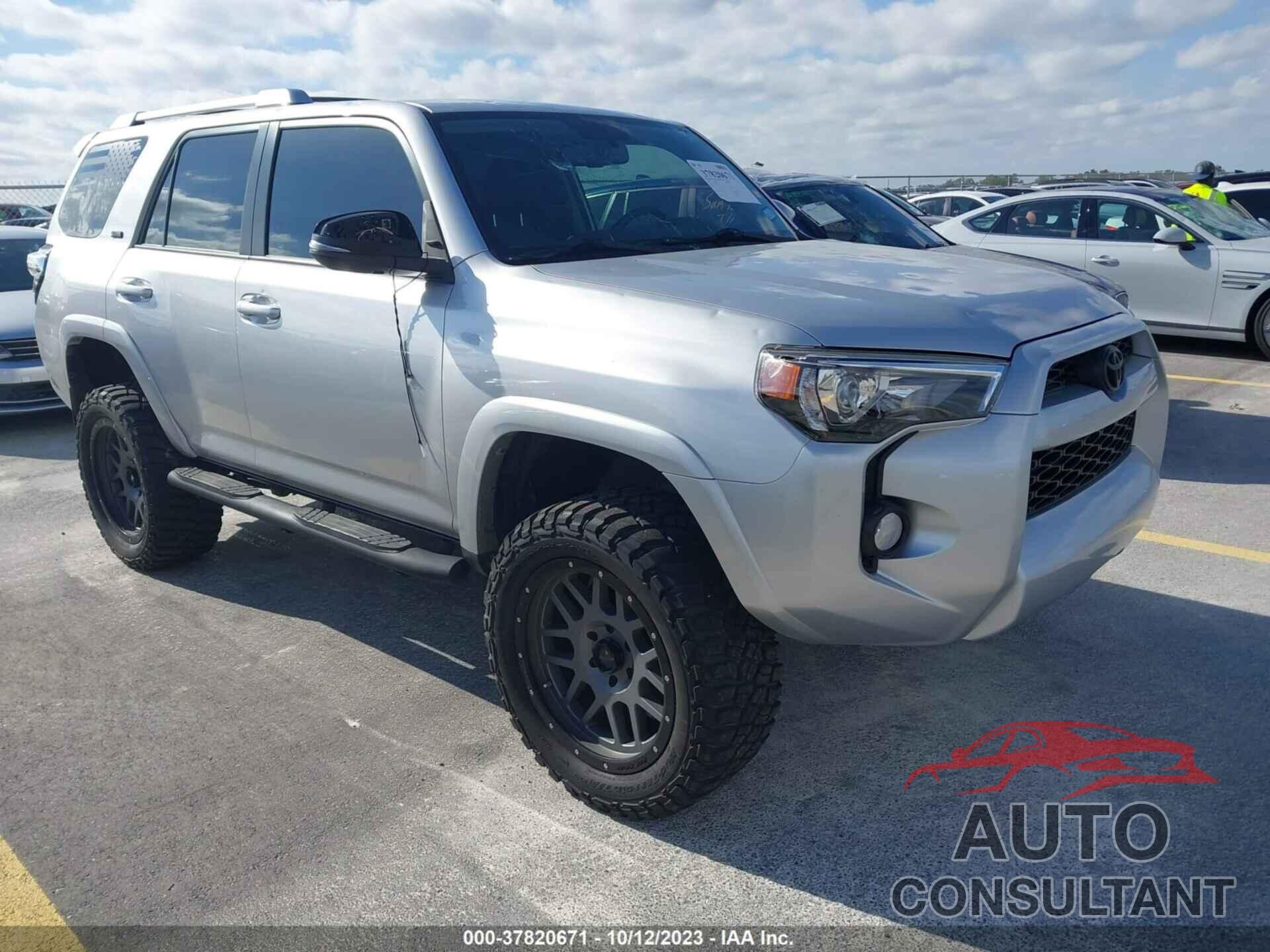 TOYOTA 4RUNNER 2018 - JTEBU5JR2J5576423