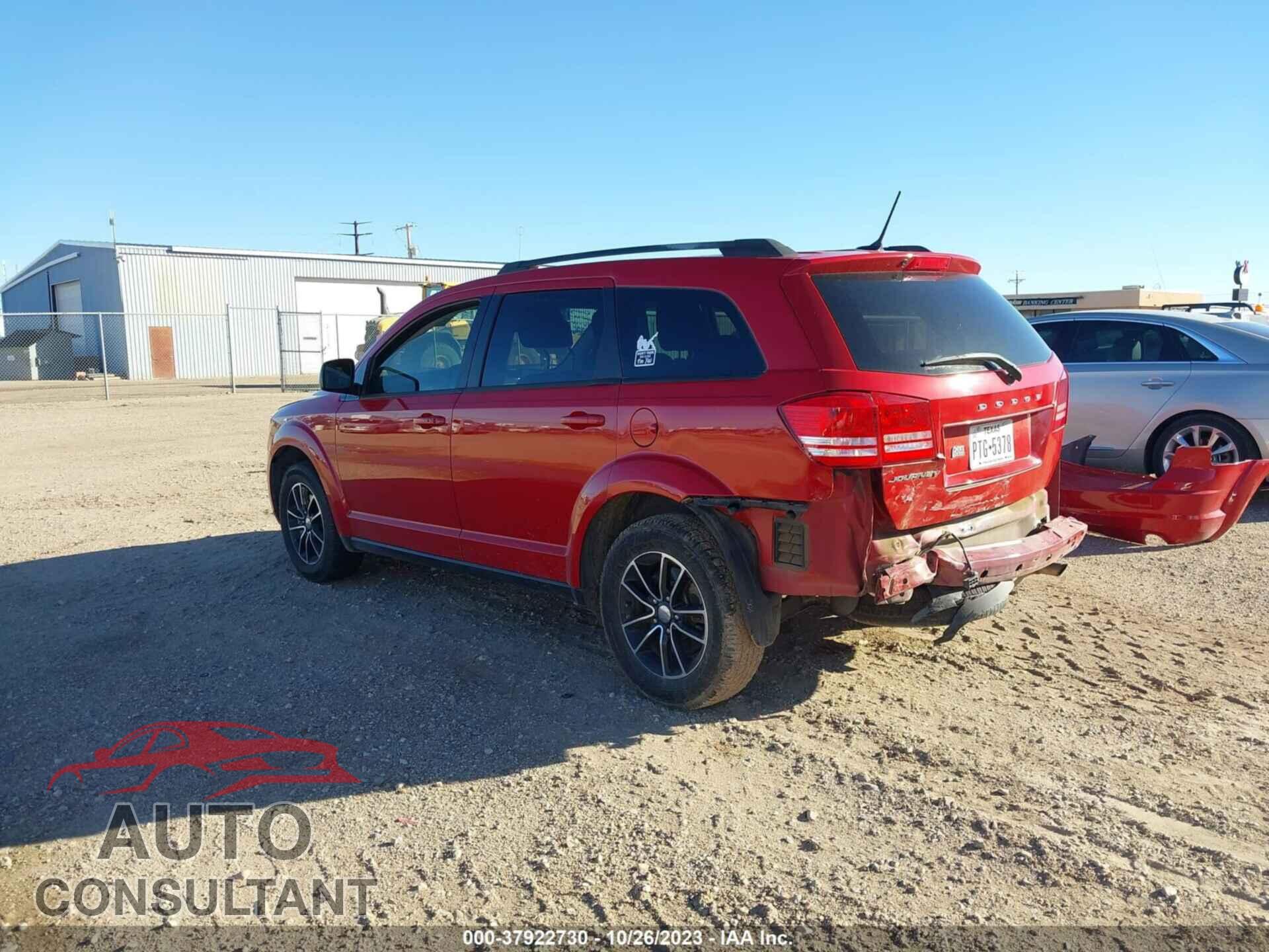 DODGE JOURNEY 2017 - 3C4PDCAB3HT609652