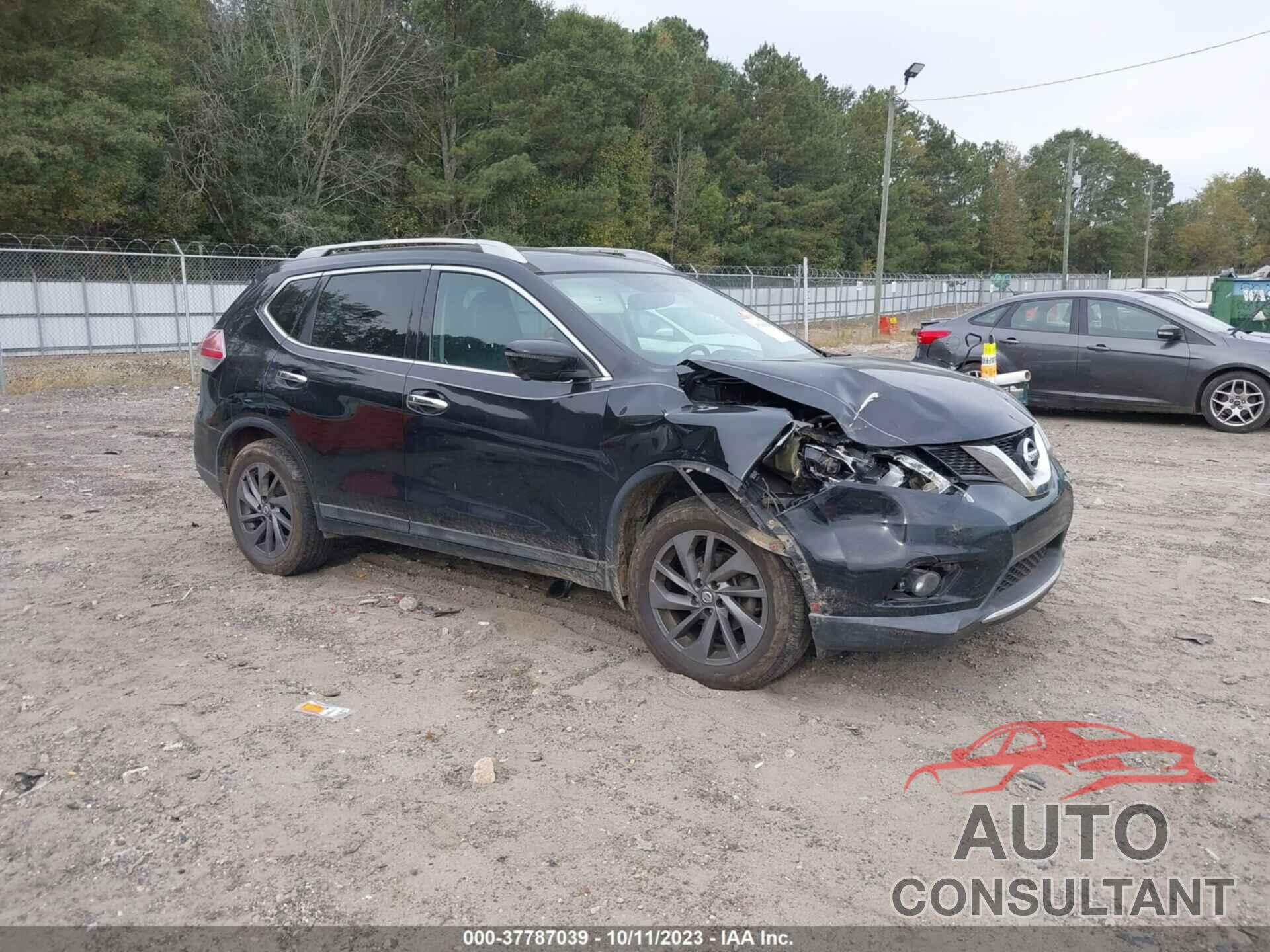 NISSAN ROGUE 2016 - 5N1AT2MVXGC803870