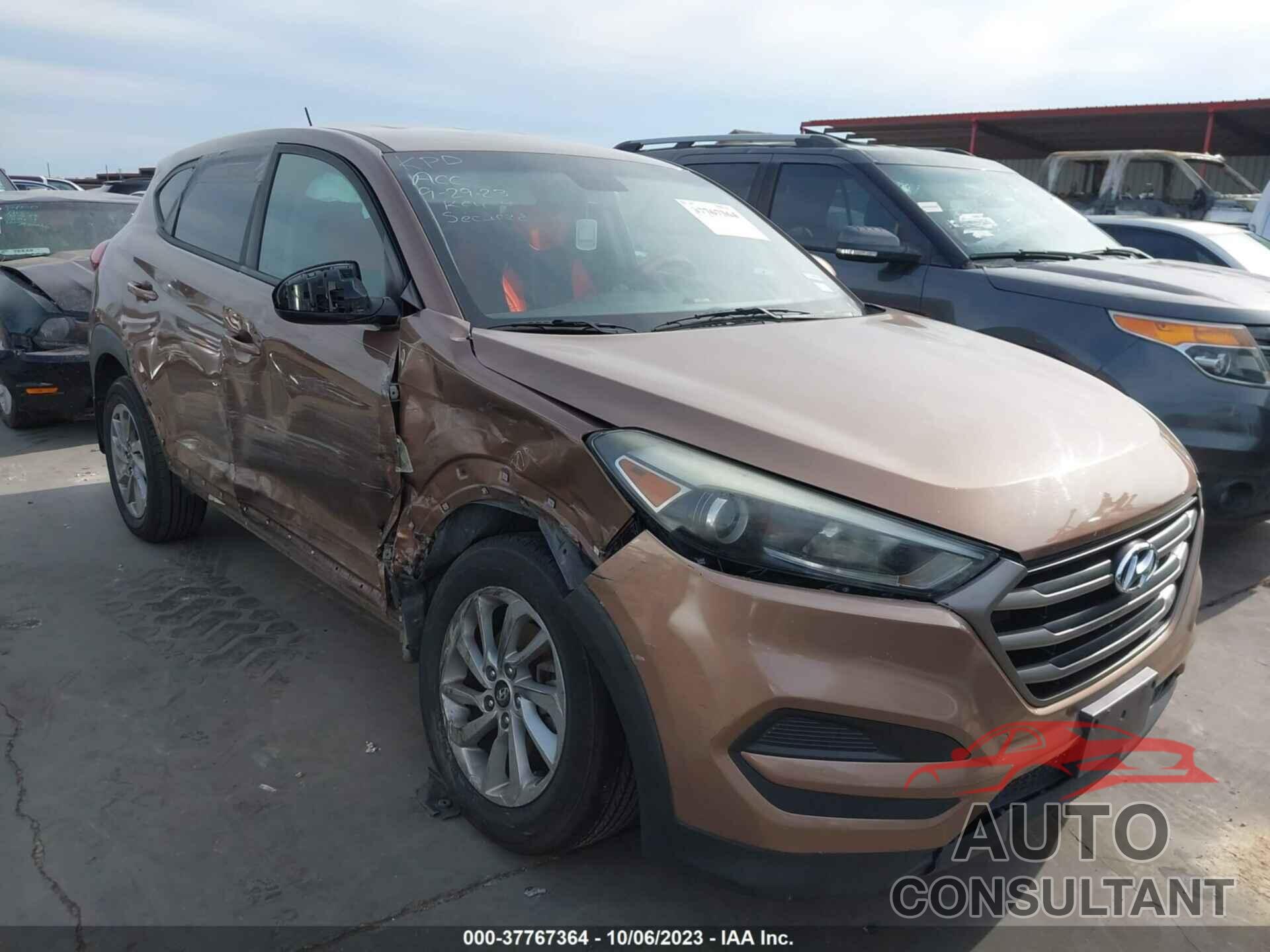 HYUNDAI TUCSON 2016 - KM8J23A49GU206448