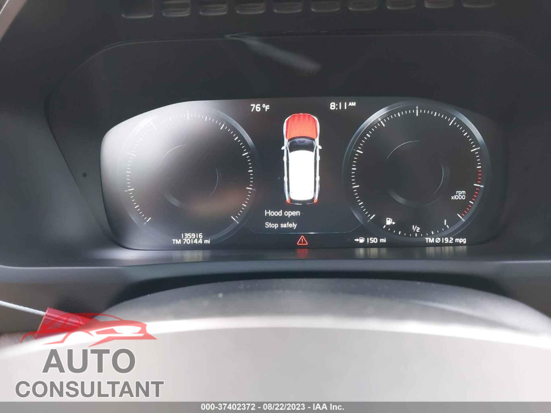 VOLVO XC90 2016 - YV4A22PL6G1016246