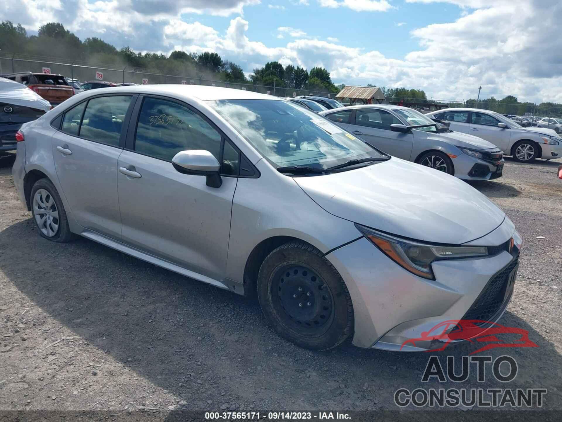 TOYOTA COROLLA 2020 - JTDEPRAE2LJ049389