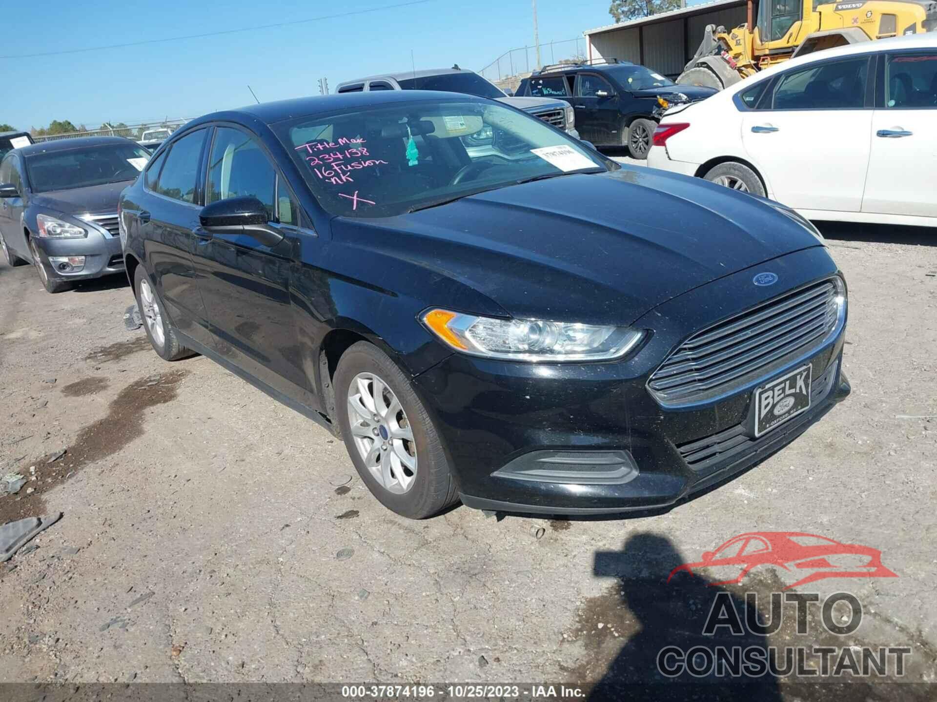 FORD FUSION 2016 - 3FA6P0G71GR234138