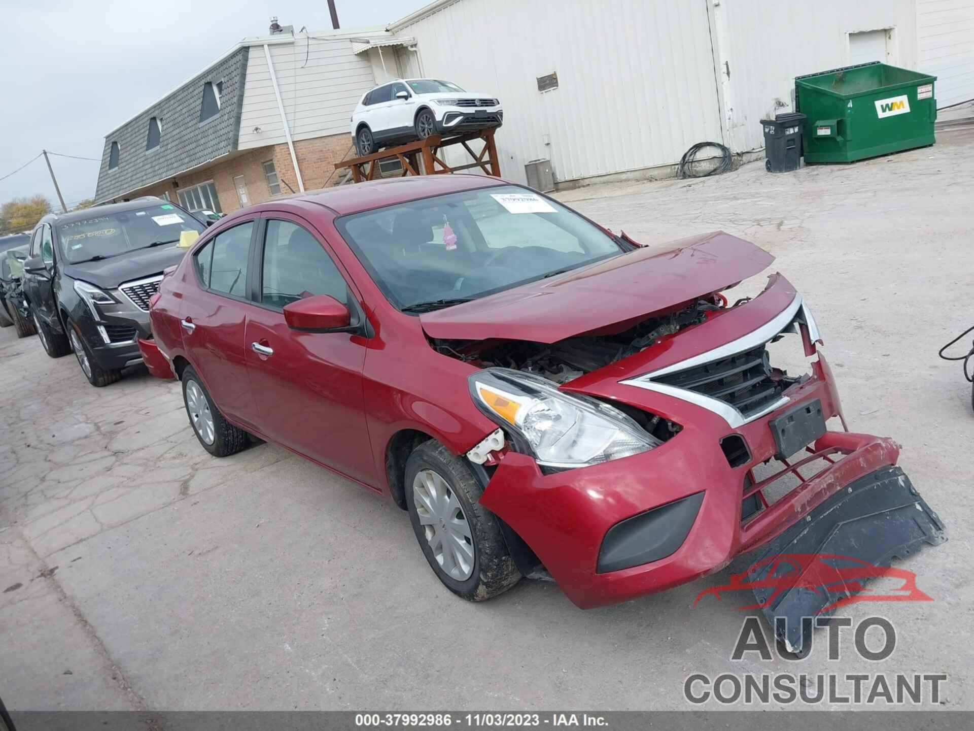 NISSAN VERSA 2017 - 3N1CN7AP7HK456717