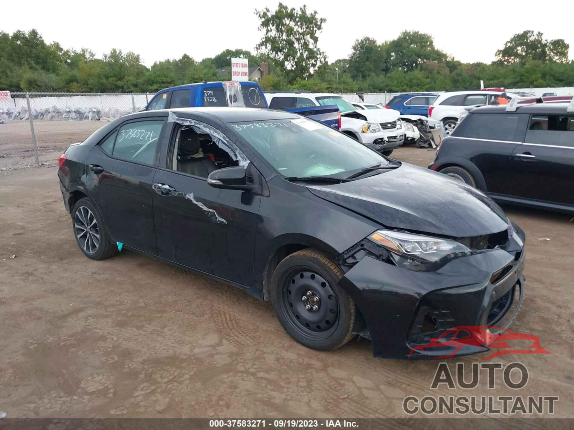 TOYOTA COROLLA 2017 - 5YFBURHE1HP665072