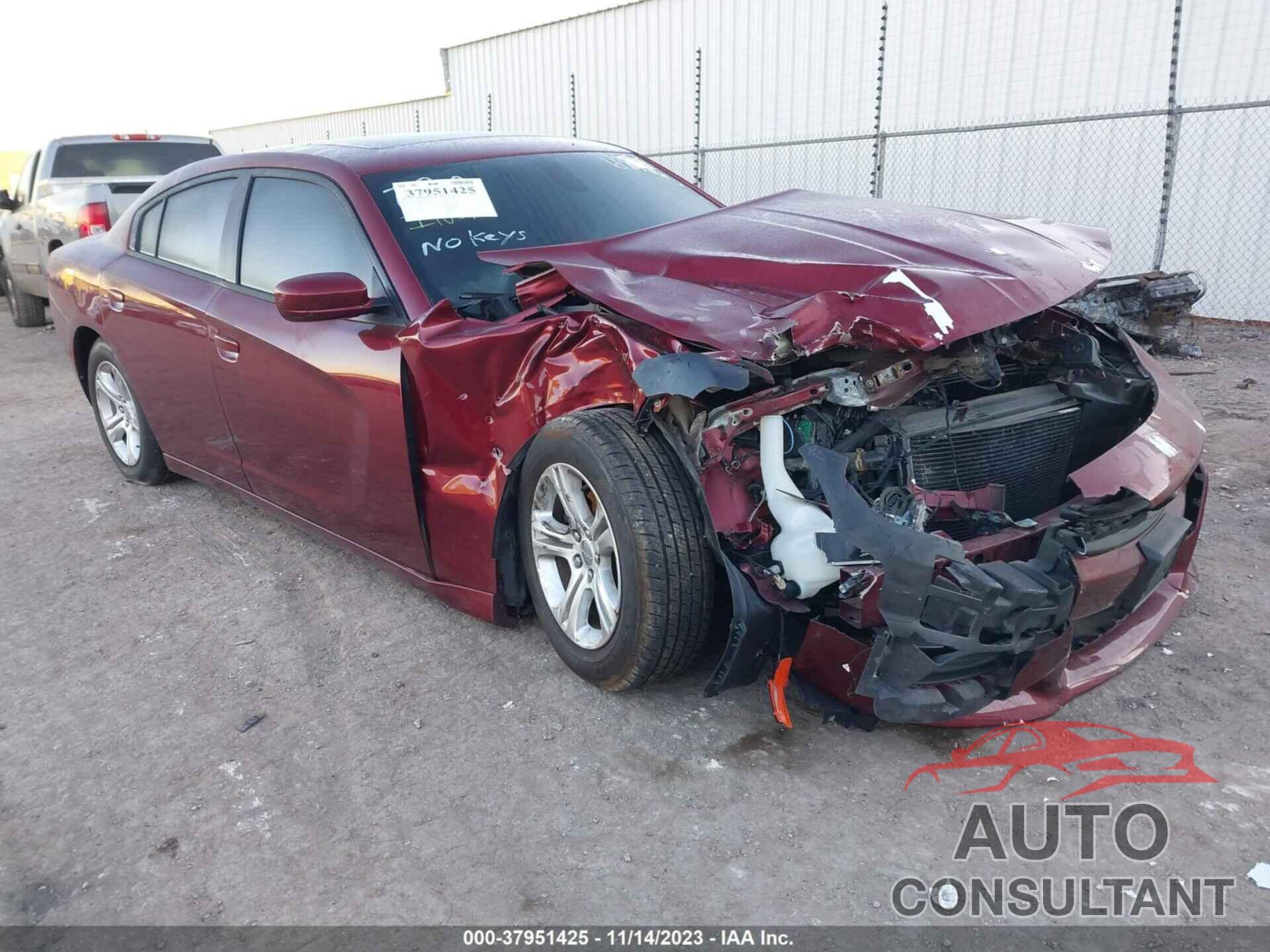 DODGE CHARGER 2019 - 2C3CDXBG1KH695306