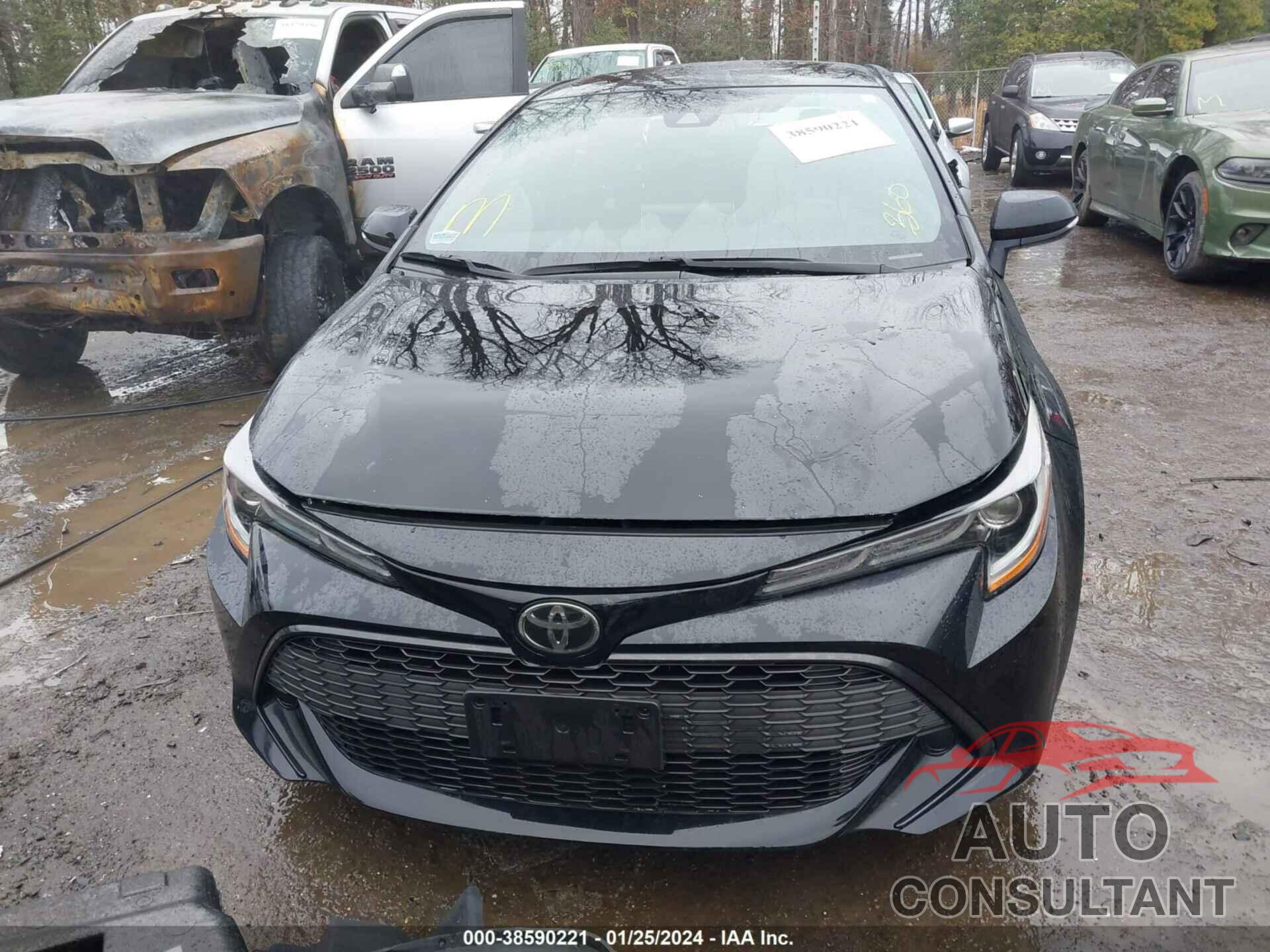 TOYOTA COROLLA 2019 - JTNK4RBE4K3019013