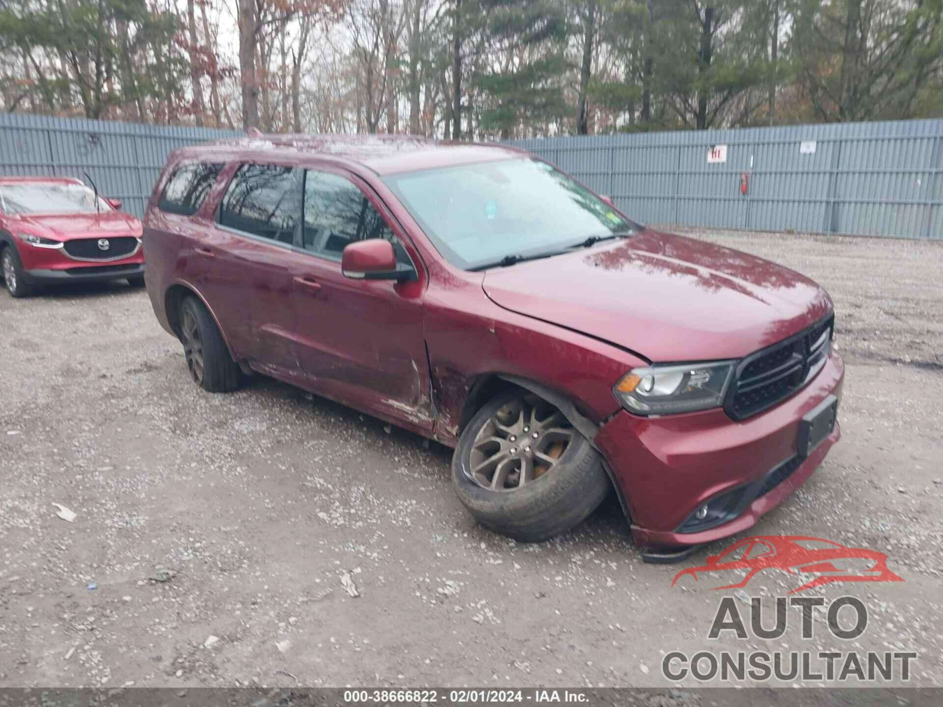 DODGE DURANGO 2017 - 1C4RDJDG3HC664943
