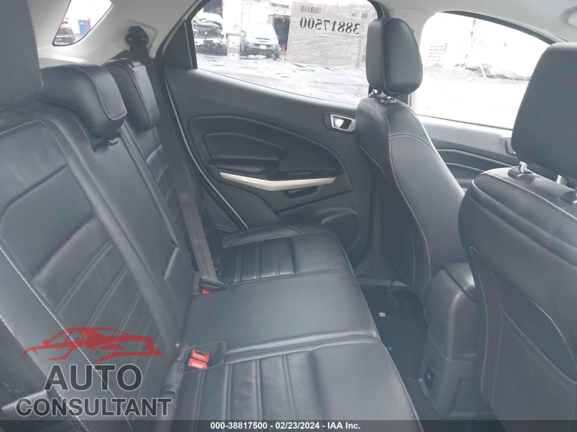 FORD ECOSPORT 2020 - MAJ6S3KL0LC334051