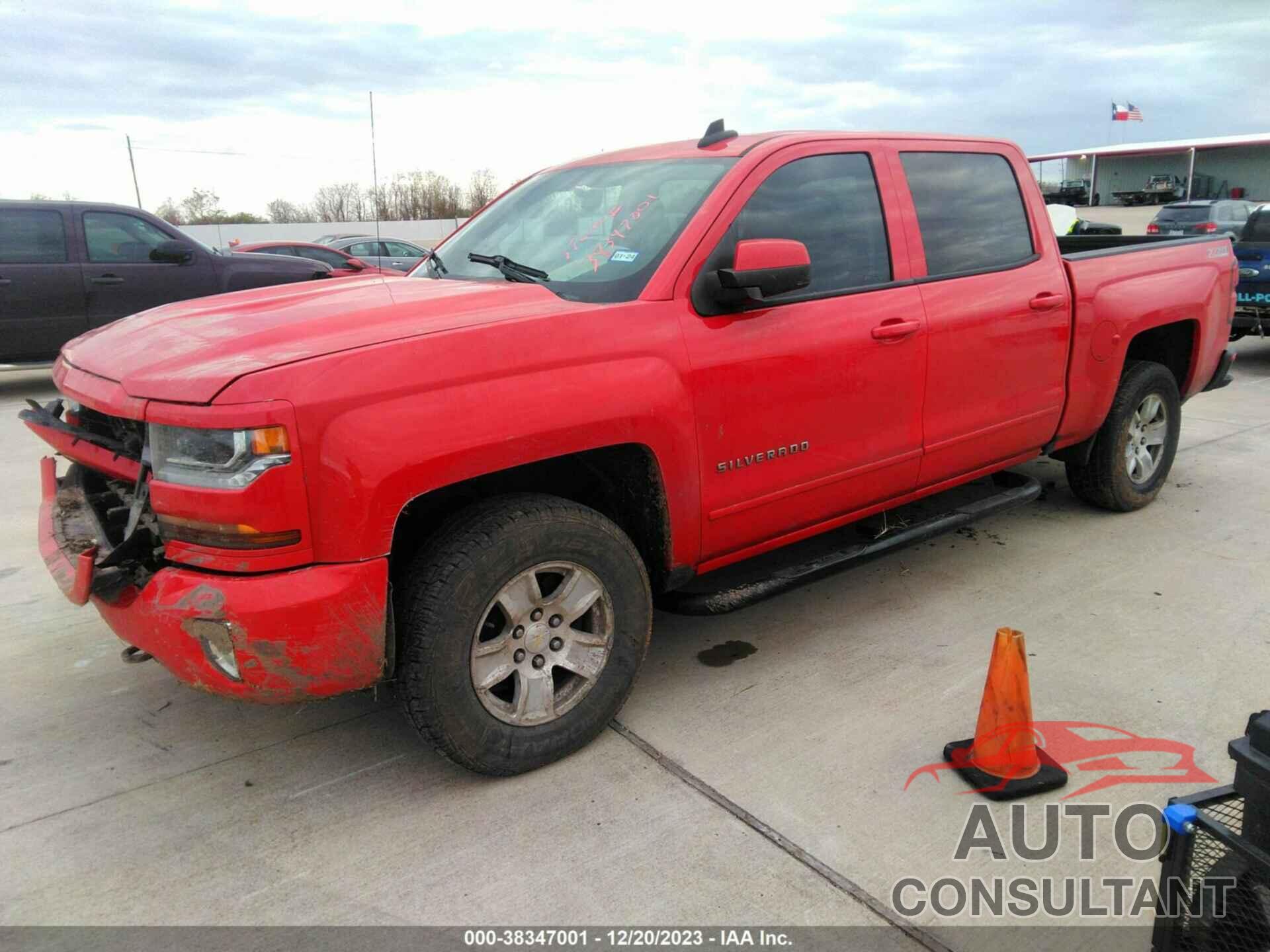 CHEVROLET SILVERADO 1500 2017 - 3GCUKREC3HG117582