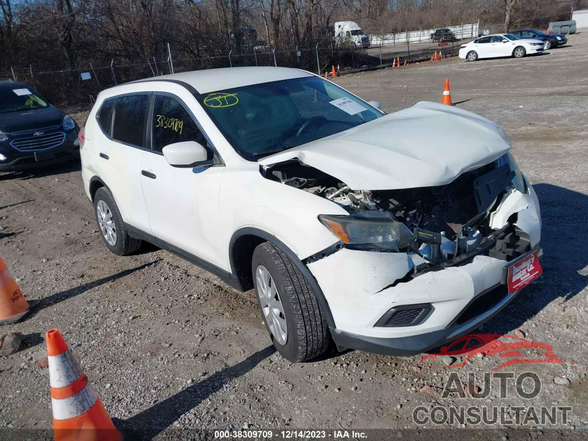 NISSAN ROGUE 2016 - 5N1AT2MT9GC769709