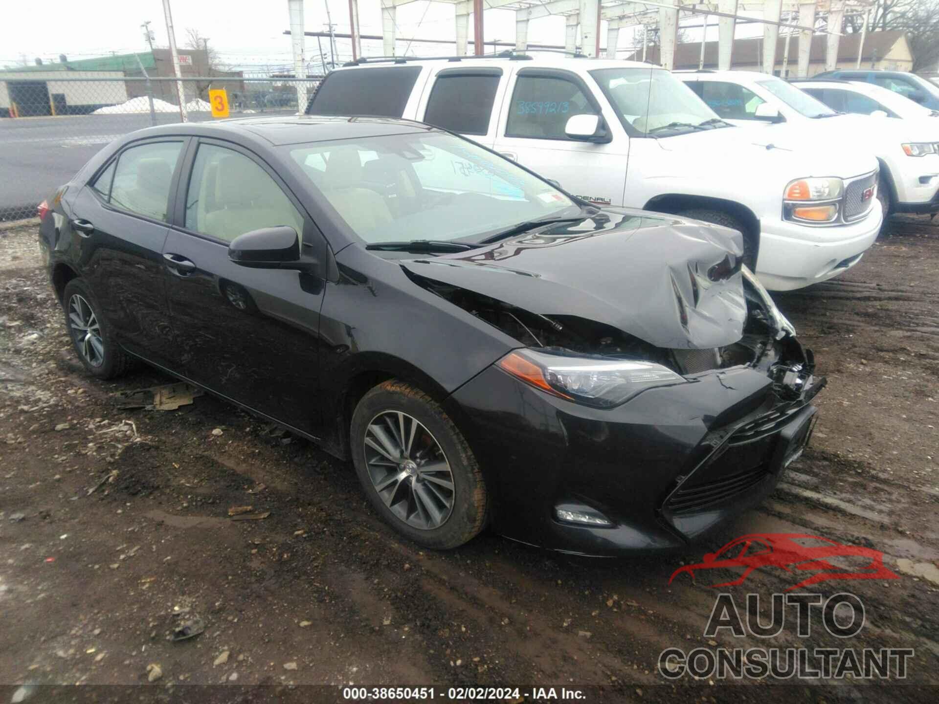 TOYOTA COROLLA 2018 - 2T1BURHE6JC973179
