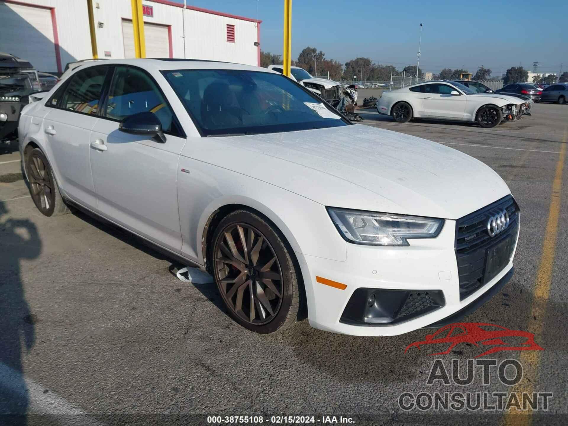 AUDI A4 2019 - WAUENAF43KN007941