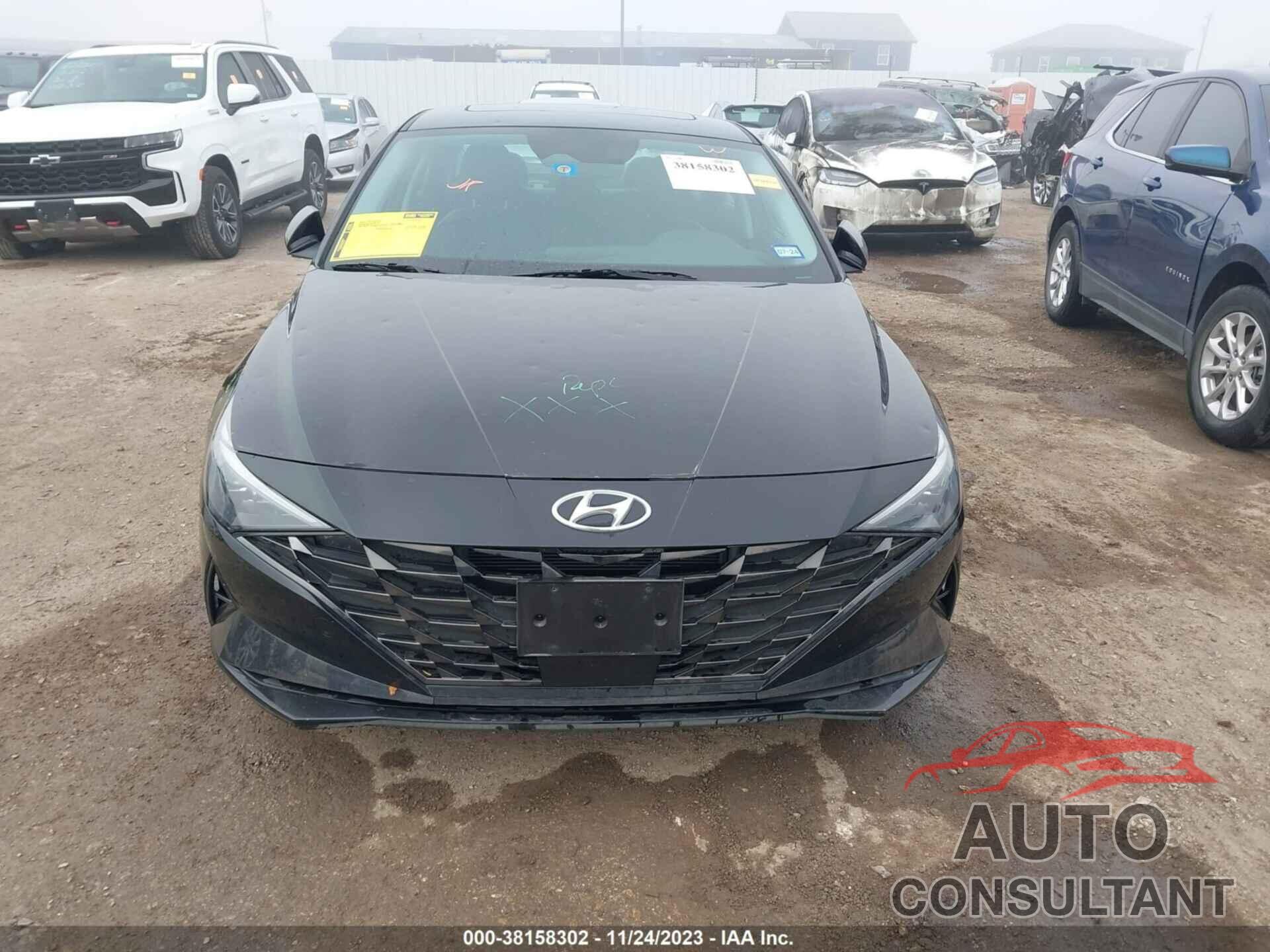 HYUNDAI ELANTRA HYBRID 2022 - KMHLN4AJ1NU031637