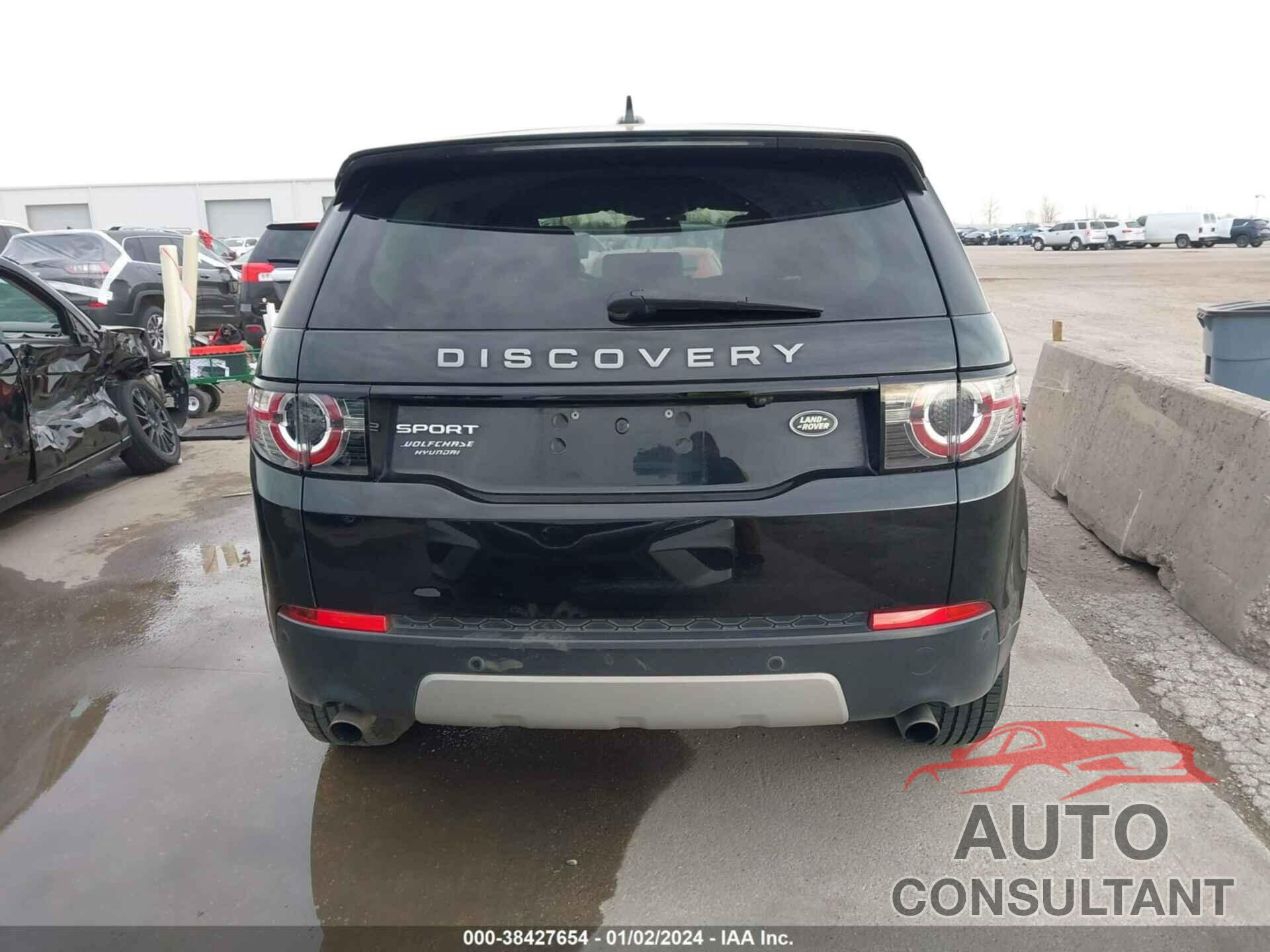 LAND ROVER DISCOVERY SPORT 2016 - SALCR2BG8GH548454