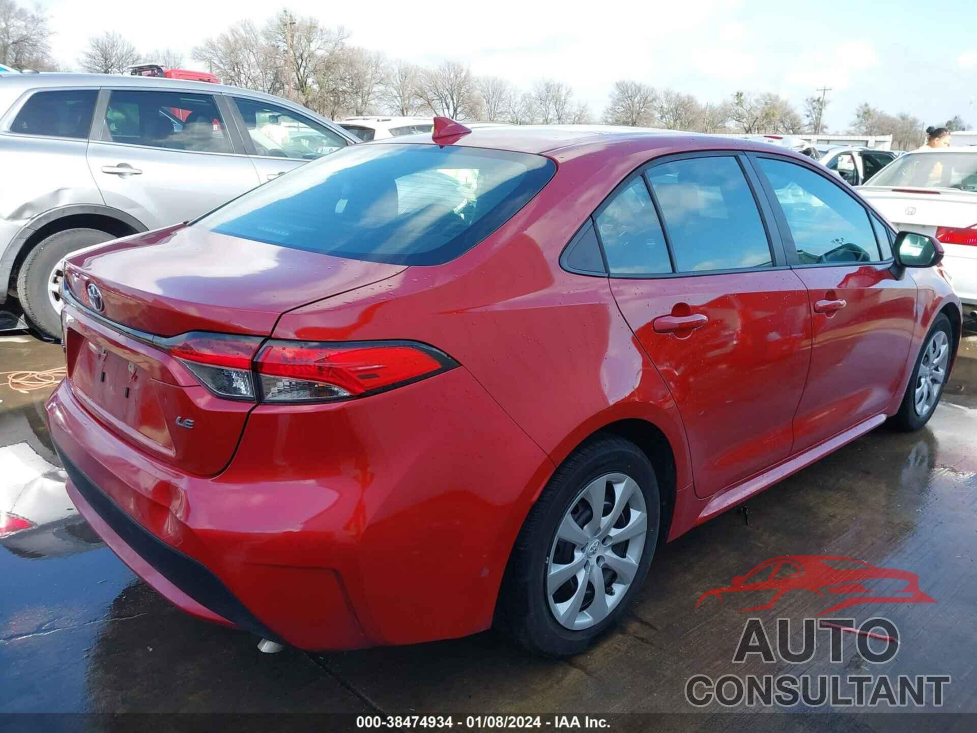 TOYOTA COROLLA 2021 - 5YFEPMAE0MP252166