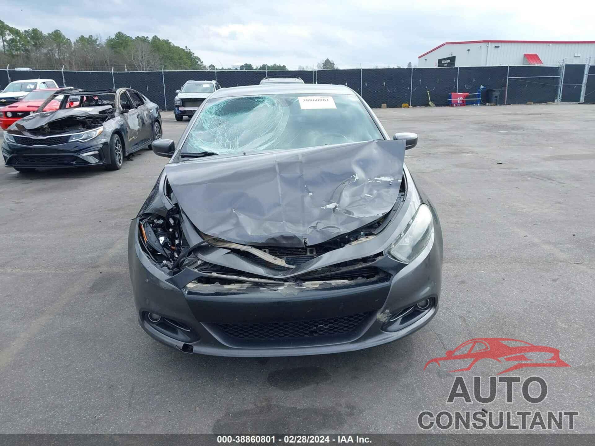 DODGE DART 2016 - 1C3CDFBBXGD530308