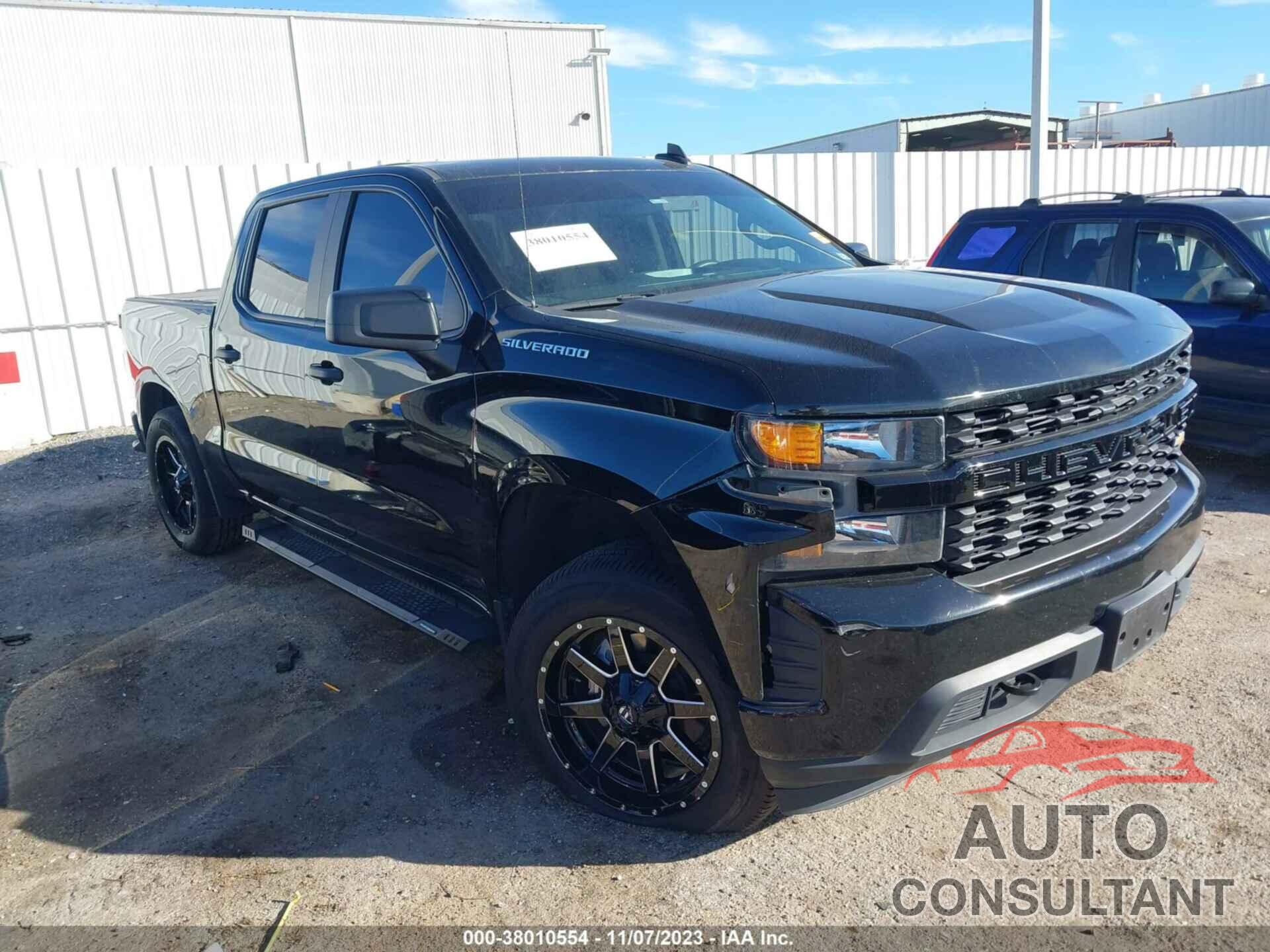 CHEVROLET SILVERADO 1500 2021 - 3GCPWBEK7MG209725