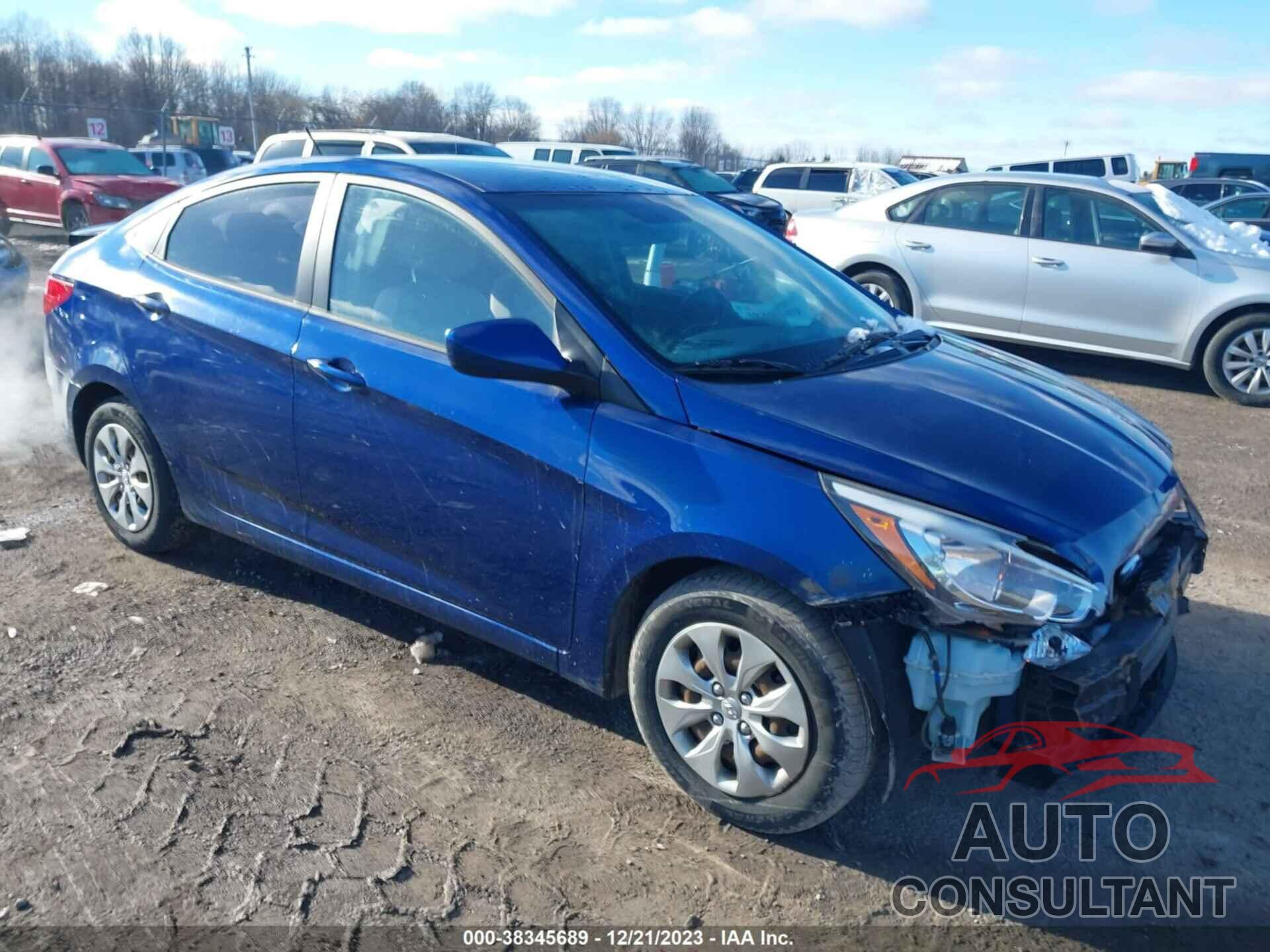 HYUNDAI ACCENT 2016 - KMHCT4AE7GU110239