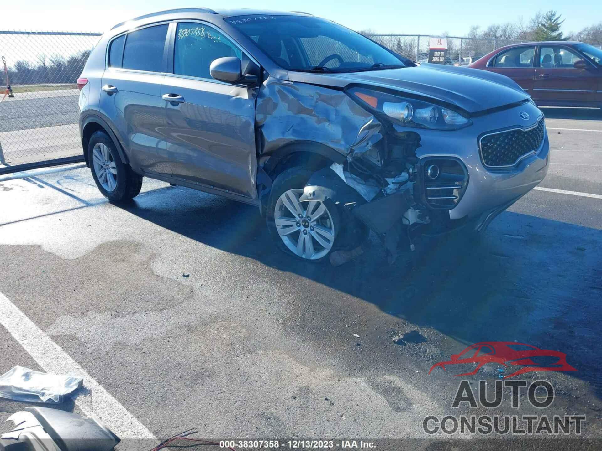 KIA SPORTAGE 2018 - KNDPMCAC6J7489557