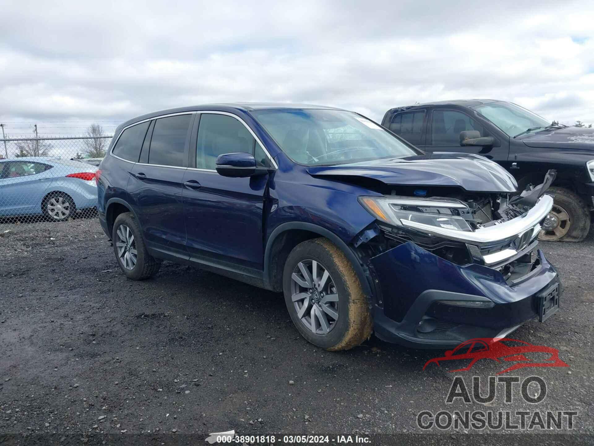 HONDA PILOT 2019 - 5FNYF6H51KB038975