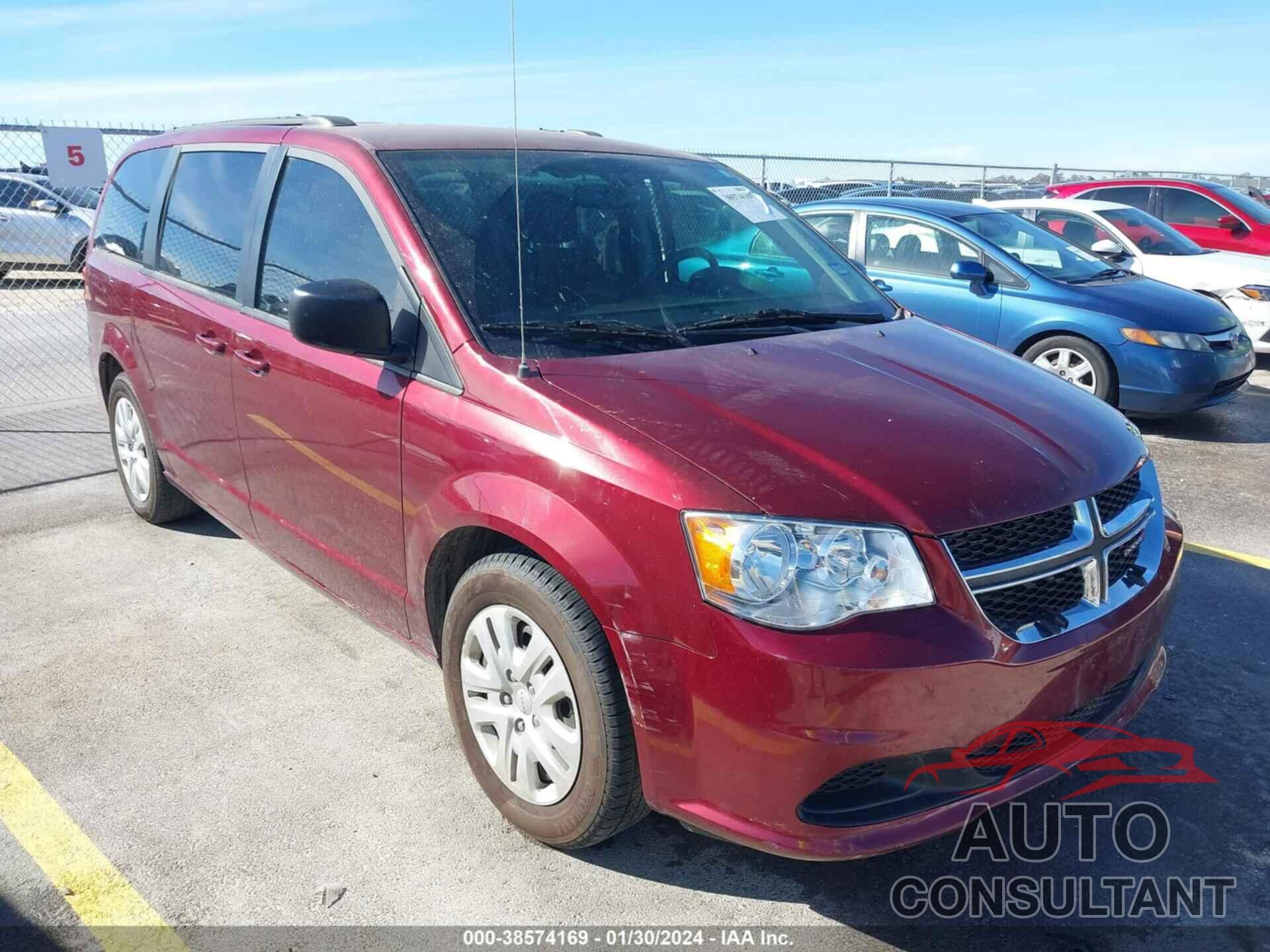 DODGE GRAND CARAVAN 2018 - 2C4RDGBG4JR168827