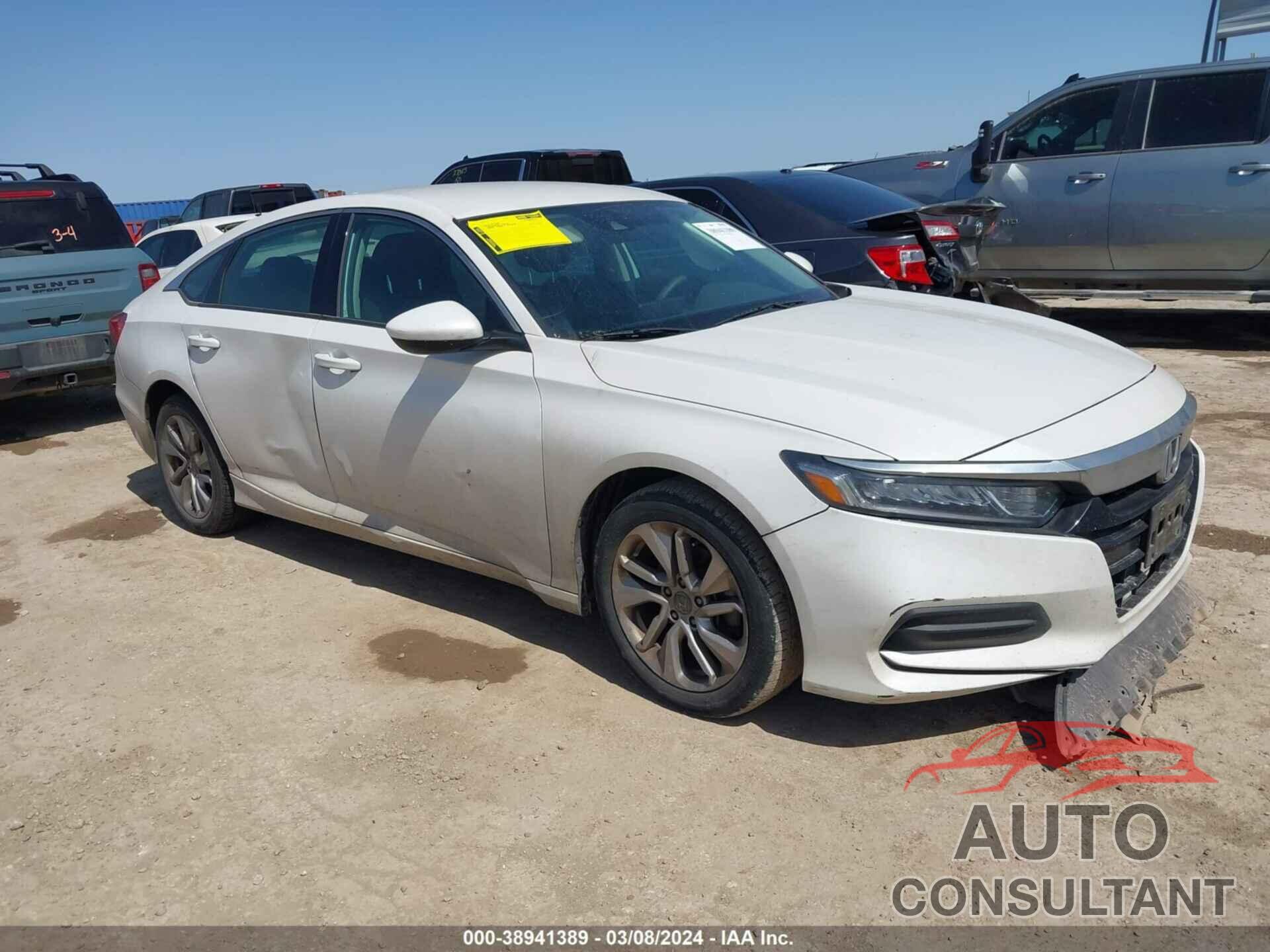 HONDA ACCORD 2019 - 1HGCV1F15KA118709