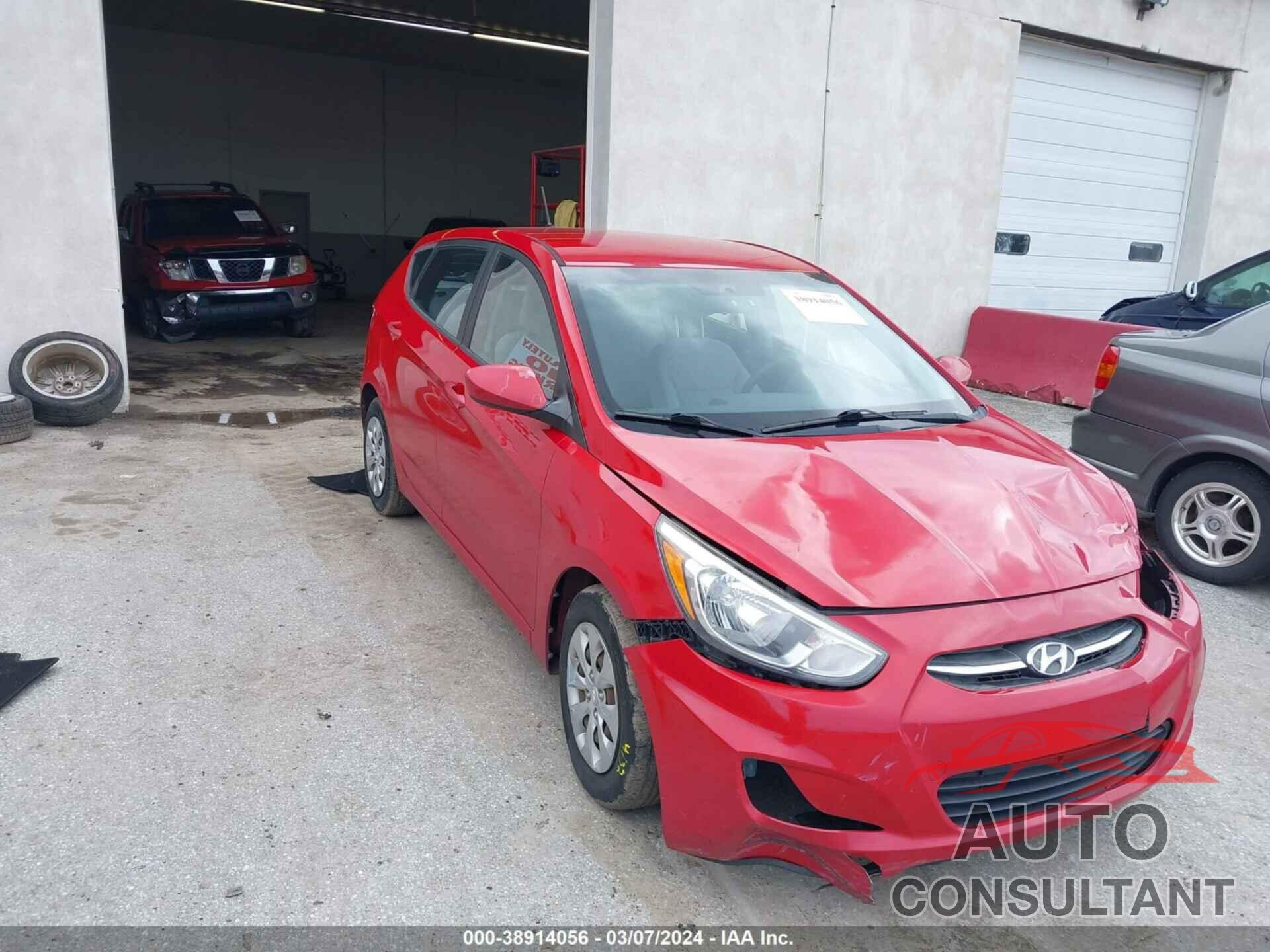 HYUNDAI ACCENT 2016 - KMHCT5AE0GU248677