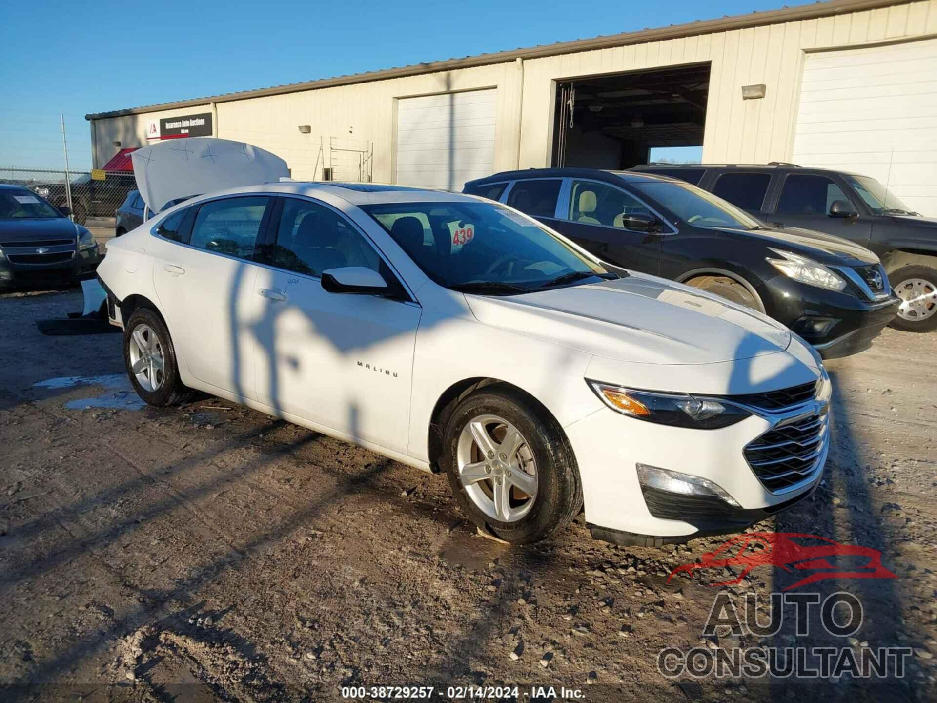 CHEVROLET MALIBU 2022 - 1G1ZD5ST9NF172122