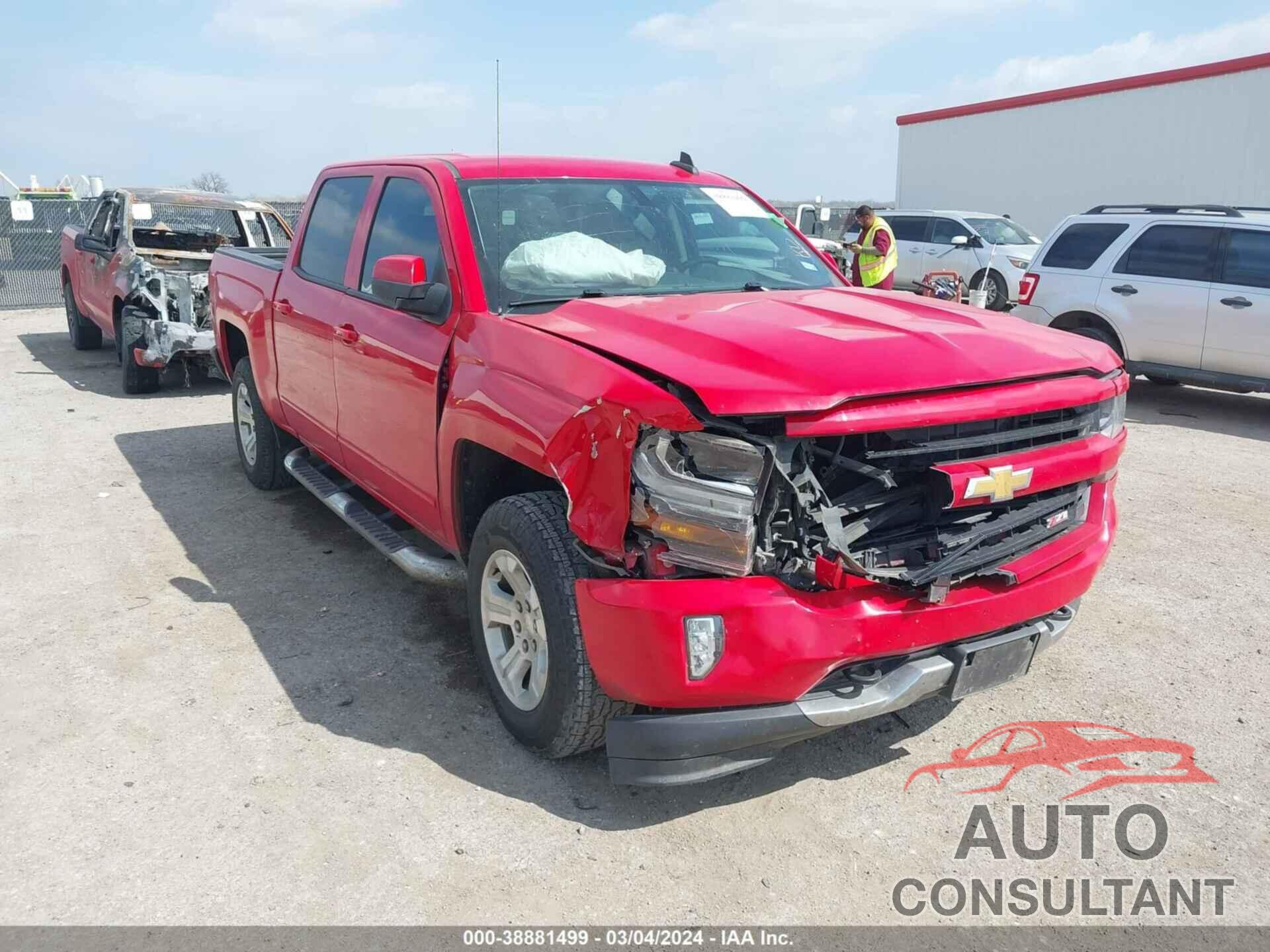 CHEVROLET SILVERADO 2017 - 3GCUKREC3HG310427