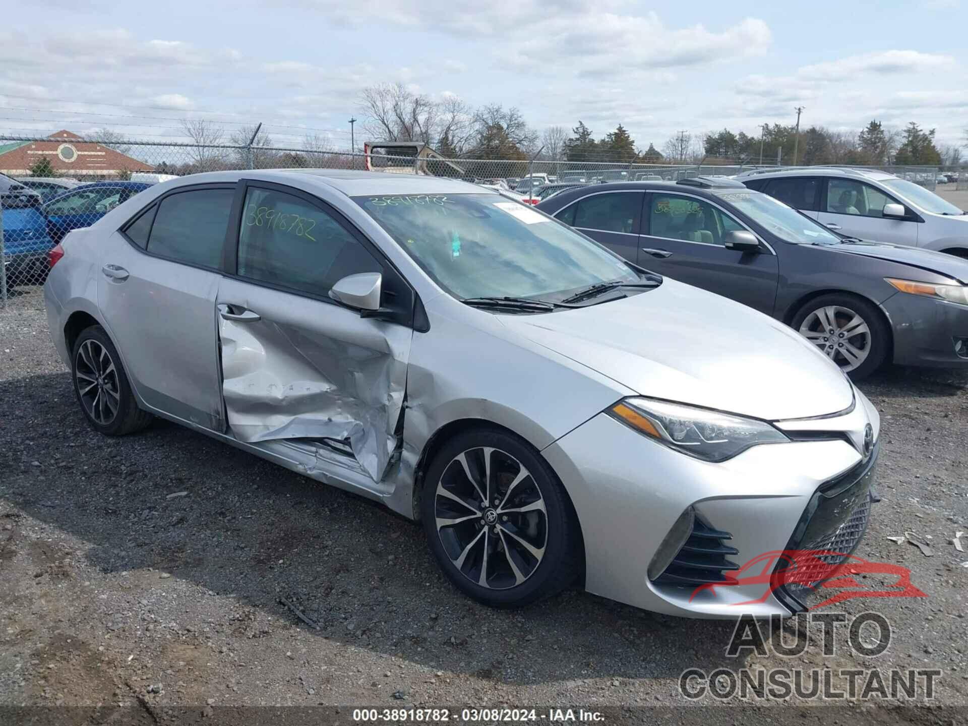 TOYOTA COROLLA 2017 - 2T1BURHE6HC800515