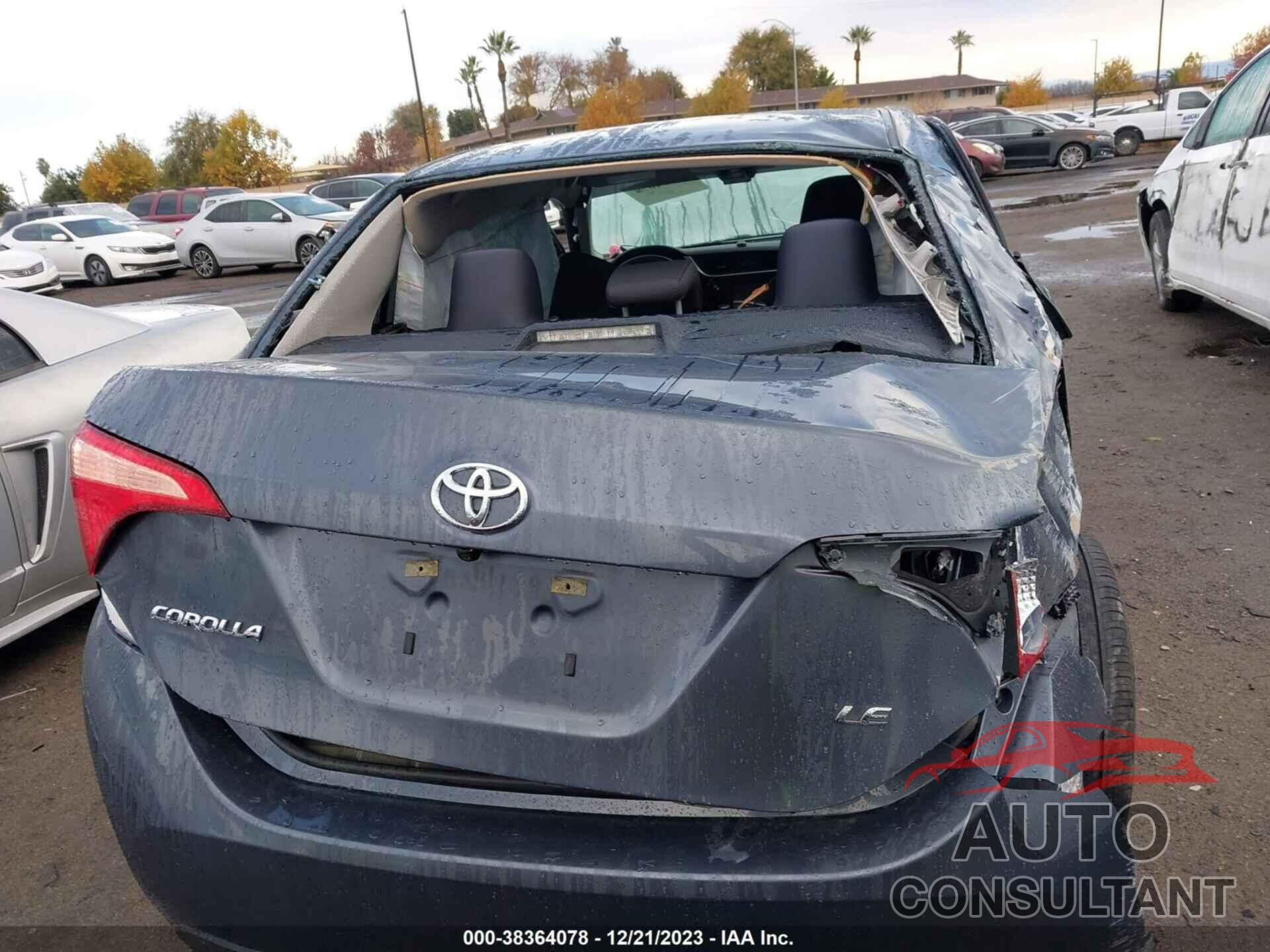 TOYOTA COROLLA 2017 - 5YFBURHE5HP641311