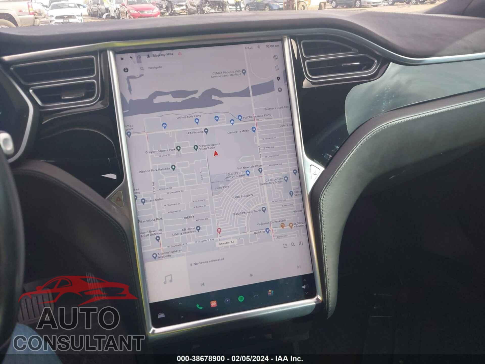 TESLA MODEL S 2016 - 5YJSA1E28GF129198