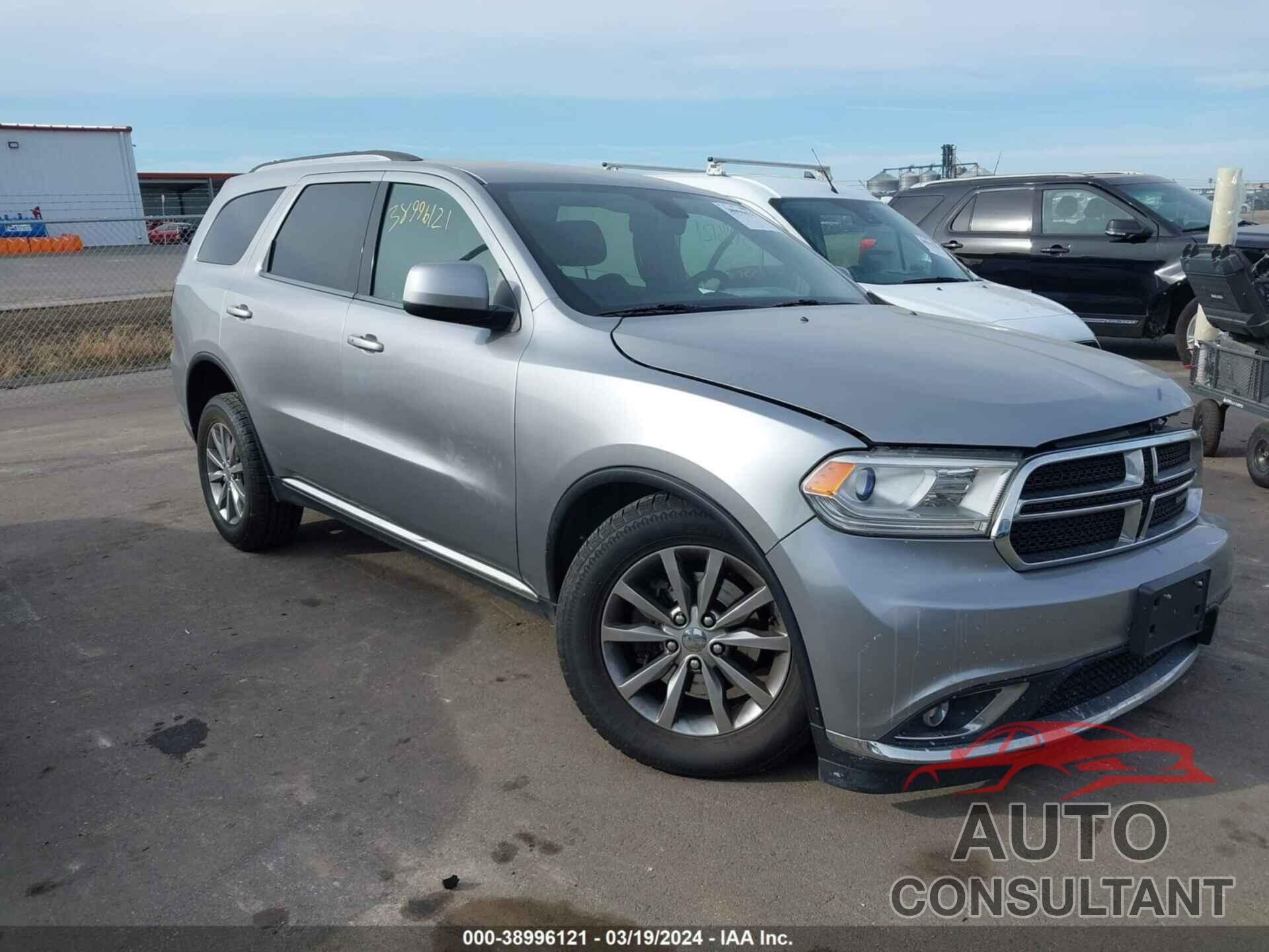 DODGE DURANGO 2018 - 1C4RDJAG1JC364389