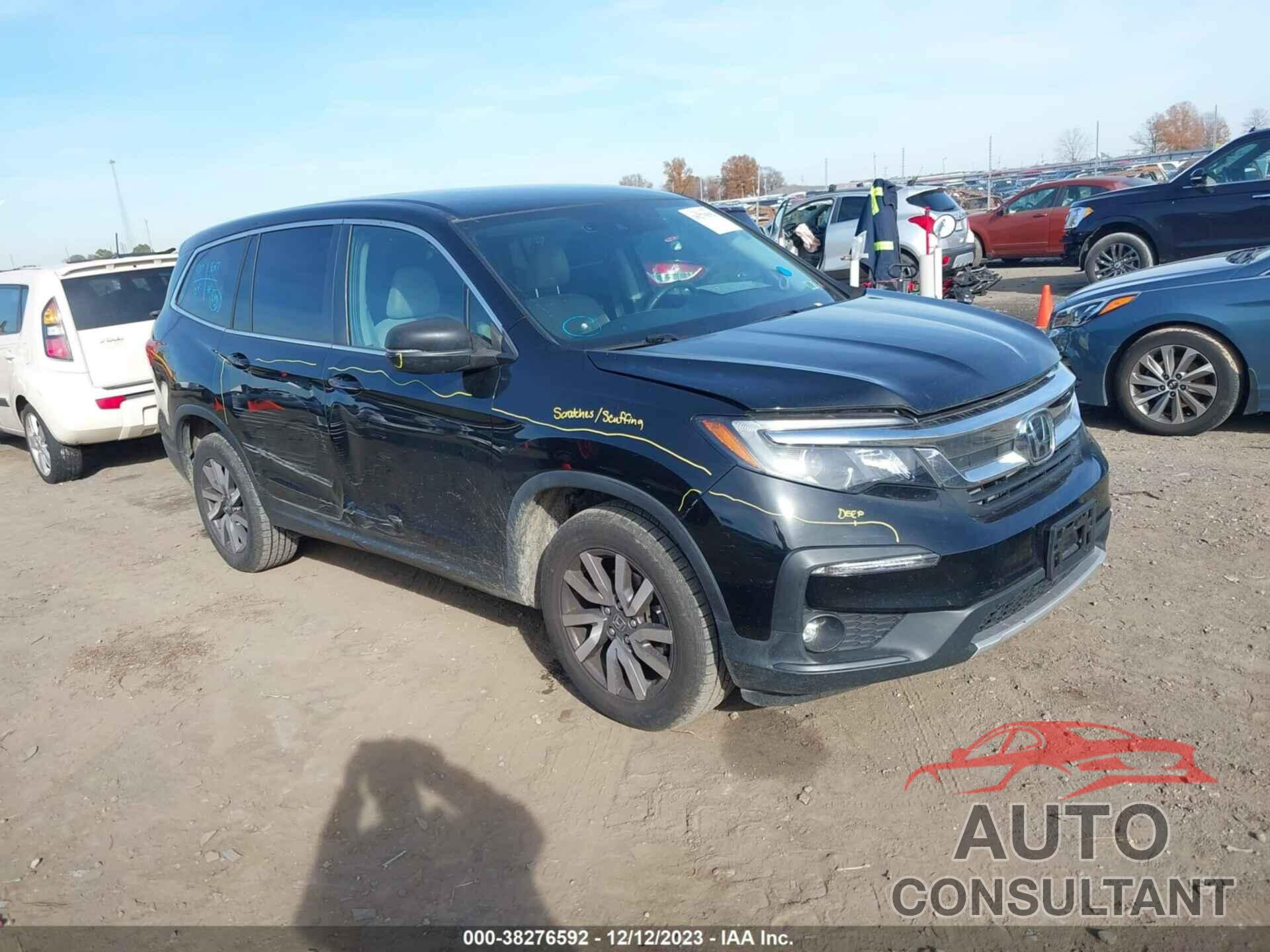 HONDA PILOT 2019 - 5FNYF6H36KB059626