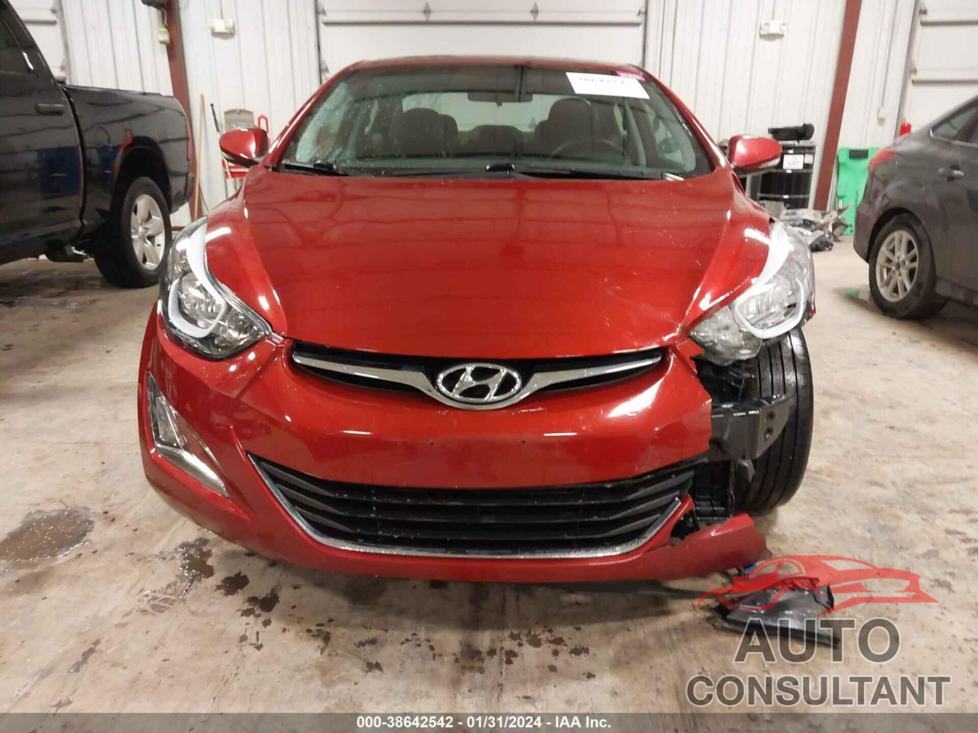 HYUNDAI ELANTRA 2016 - 5NPDH4AE7GH719173