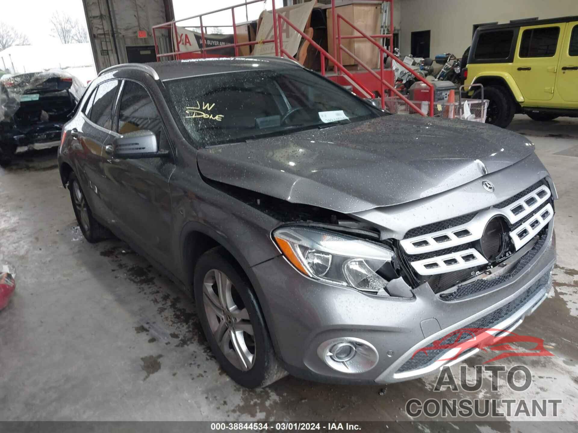 MERCEDES-BENZ GLA 250 2018 - WDCTG4EB6JJ512734