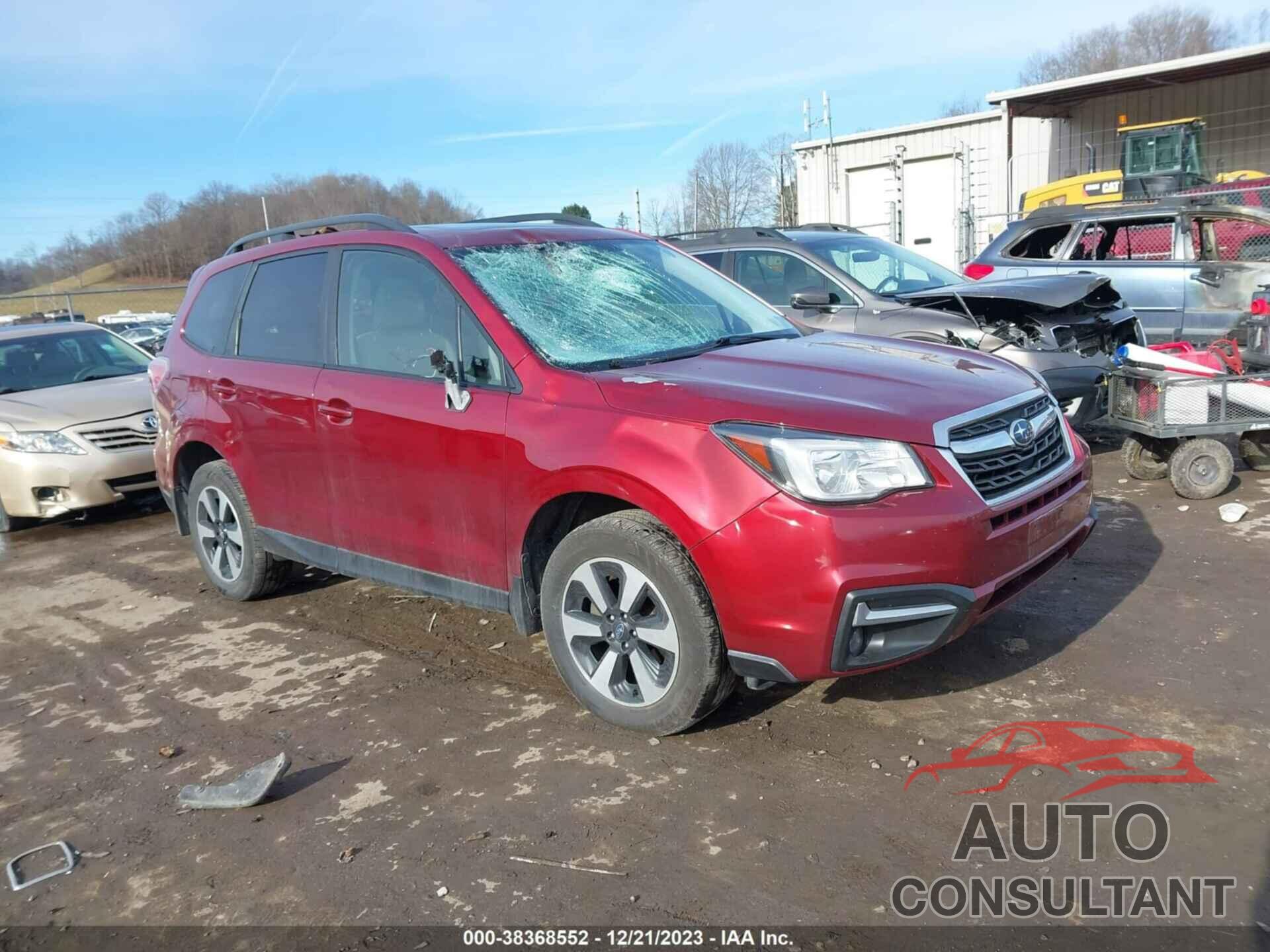 SUBARU FORESTER 2018 - JF2SJAGC2JH469901