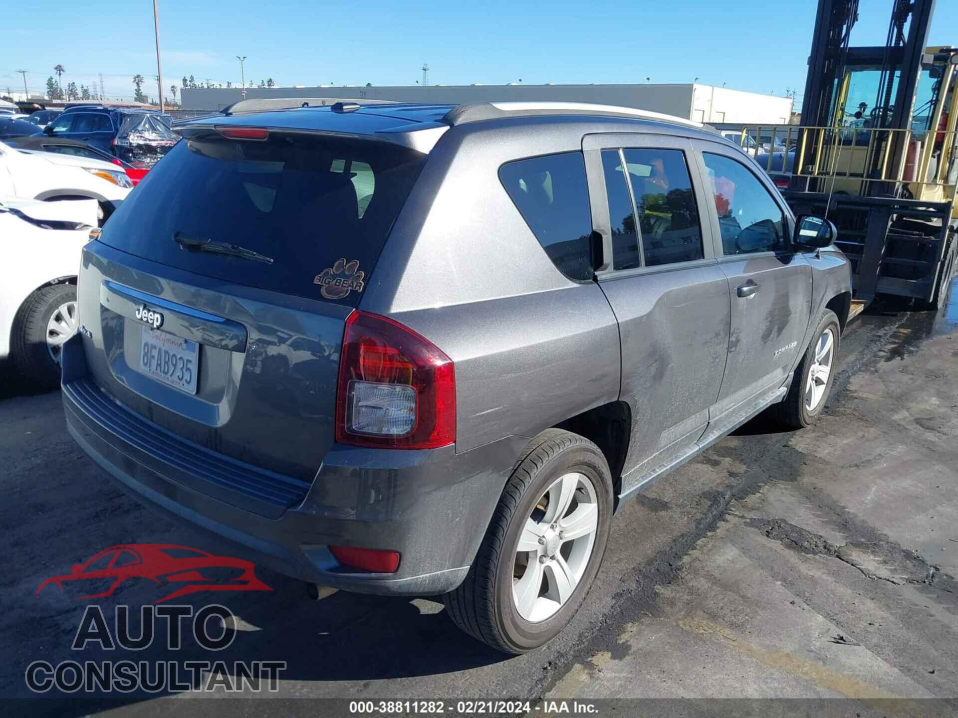 JEEP COMPASS 2016 - 1C4NJDBB2GD780059