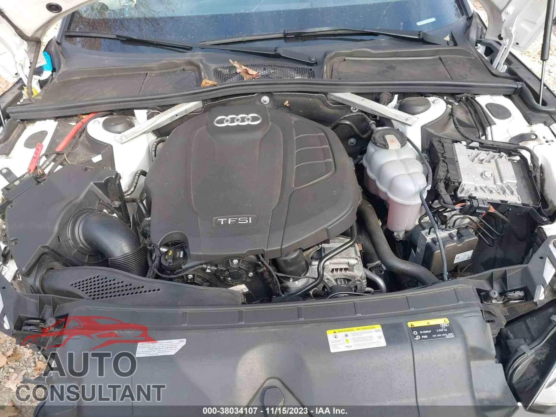 AUDI A5 2019 - WAUDNCF52KA088230