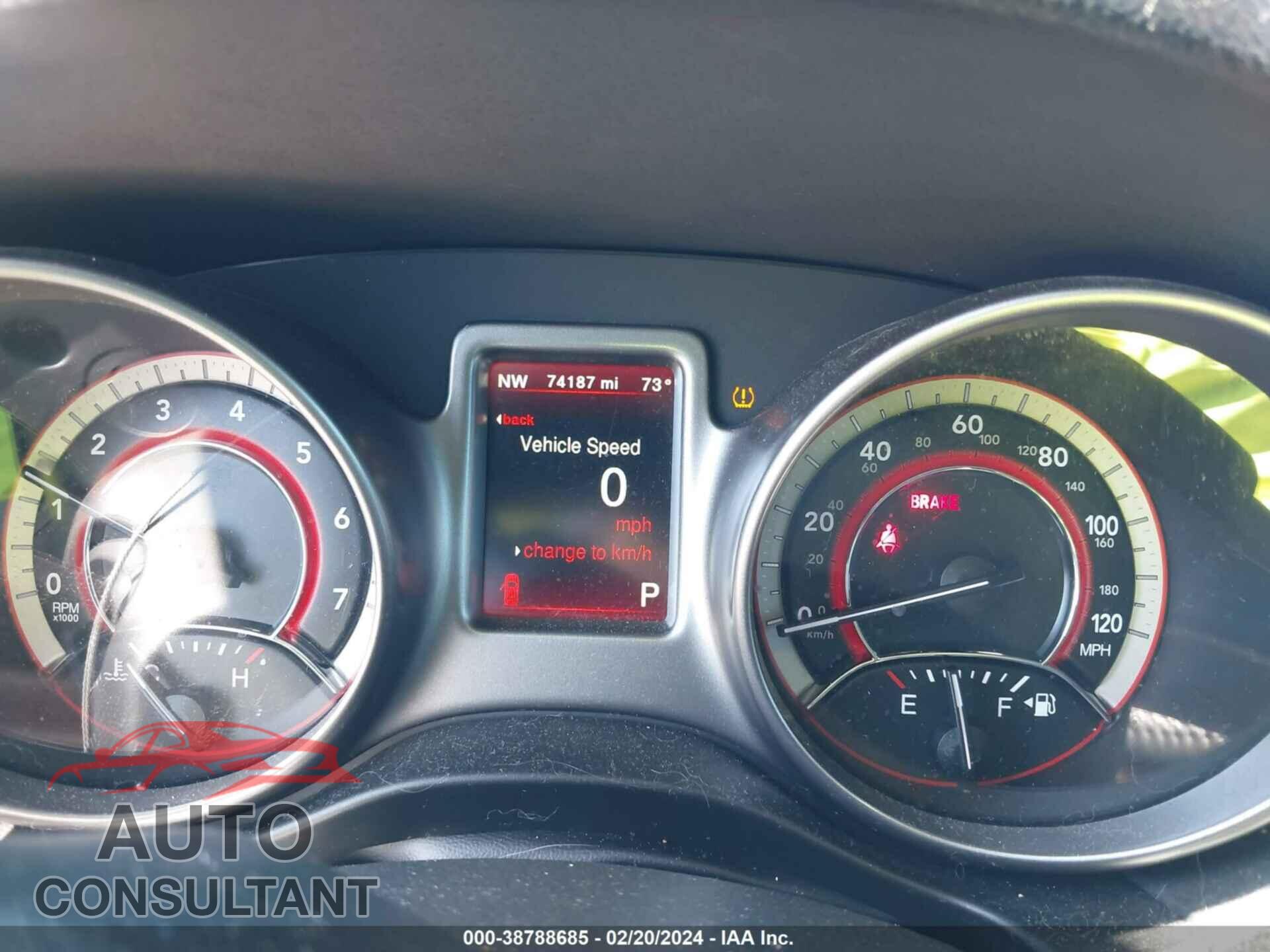 DODGE JOURNEY 2017 - 3C4PDCGB1HT676435
