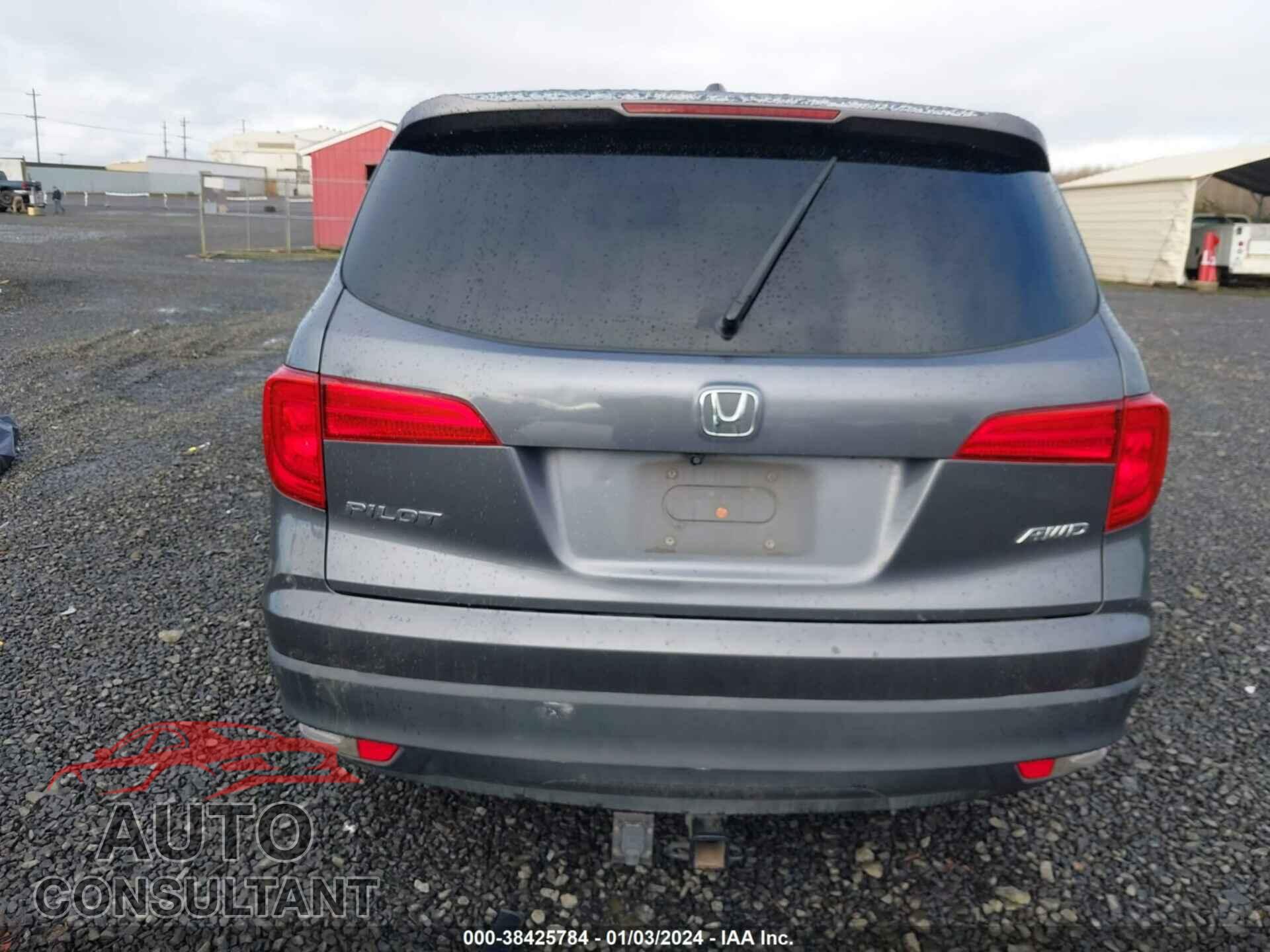 HONDA PILOT 2018 - 5FNYF6H3XJB004823