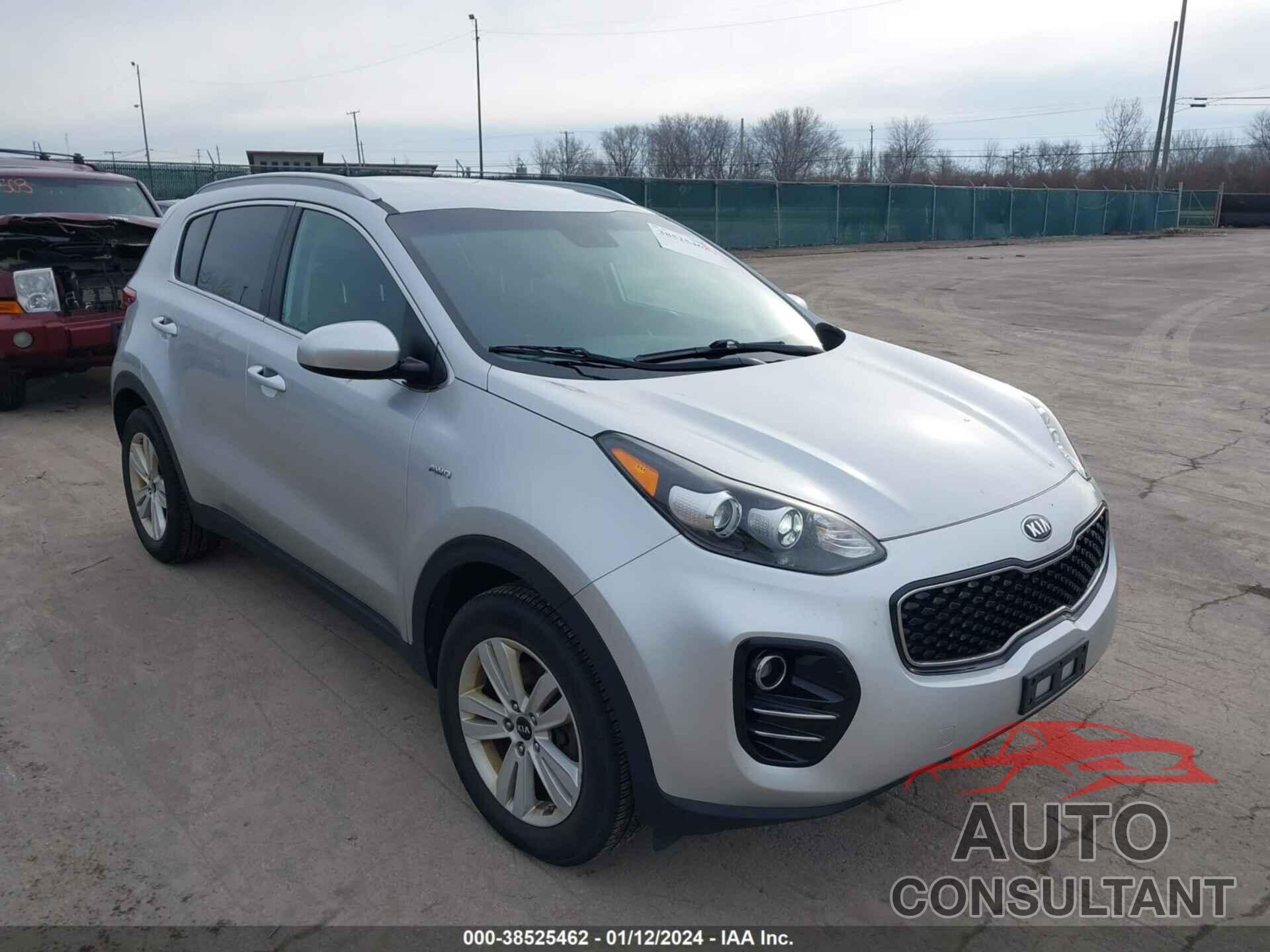 KIA SPORTAGE 2017 - KNDPMCAC5H7090987