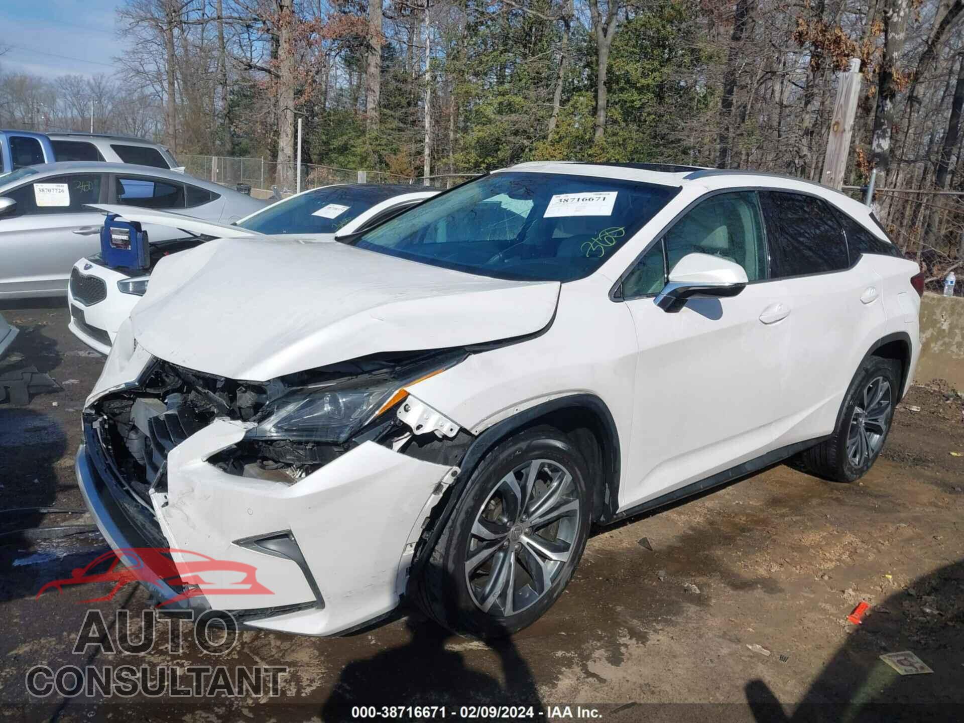 LEXUS RX 350 2017 - 2T2BZMCA4HC134601