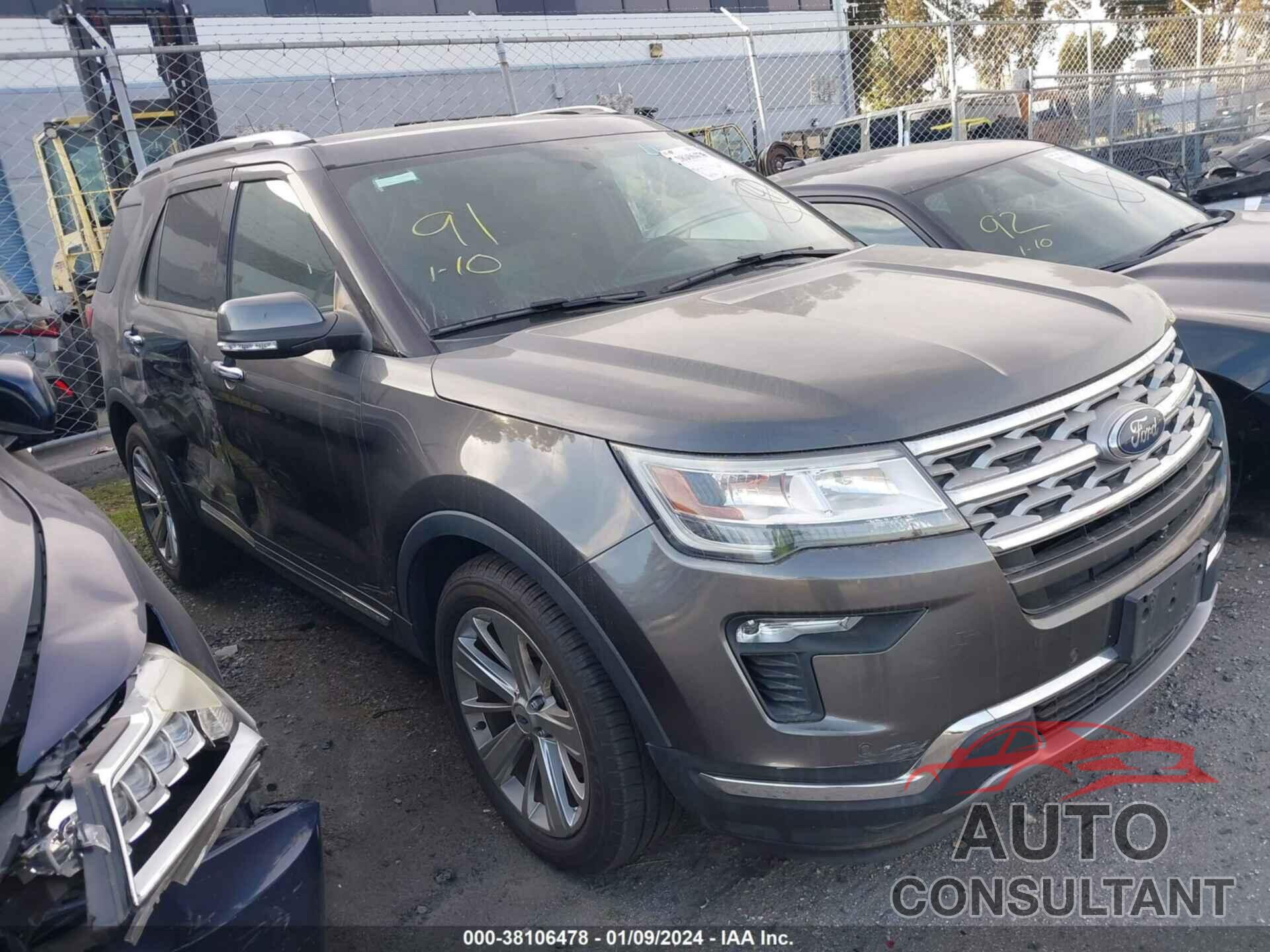 FORD EXPLORER 2019 - 1FM5K7F84KGA91401