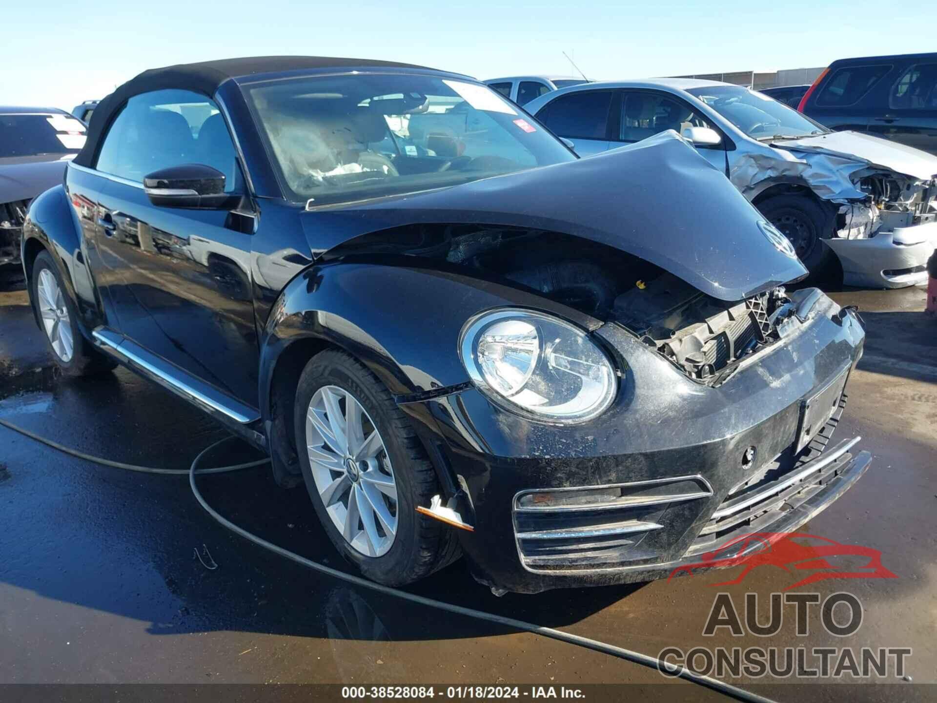 VOLKSWAGEN BEETLE 2018 - 3VW5DAATXJM517472